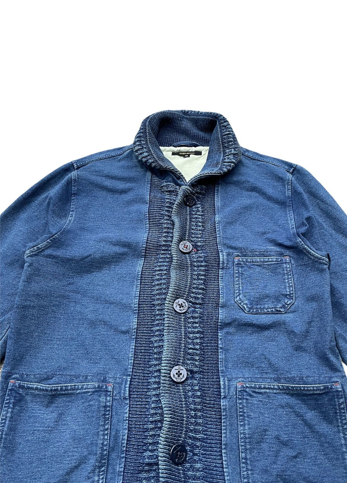Ciaopanic × Japanese Brand Ciao Panic Navy Shawl Jacket Size US S / EU 44-46 / 1 - 5 Thumbnail