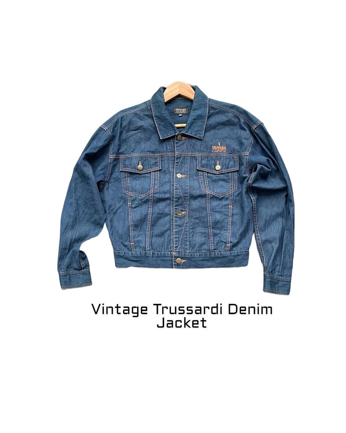 Vintage Trussardi Jeans Denim Jacket