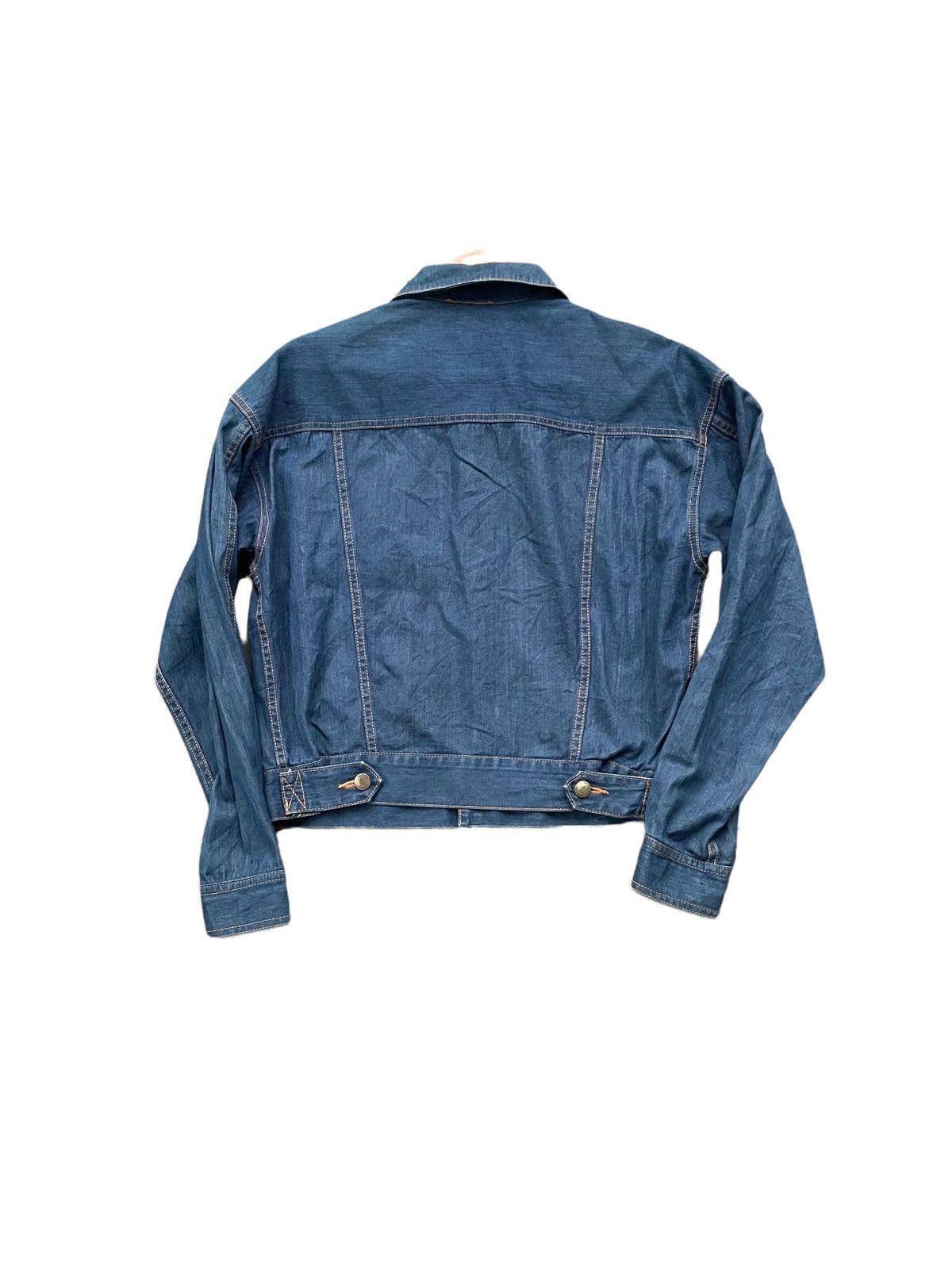 Trussardi × Vintage Vintage Trussardi Jeans Denim Jacket Size US M / EU 48-50 / 2 - 8 Thumbnail