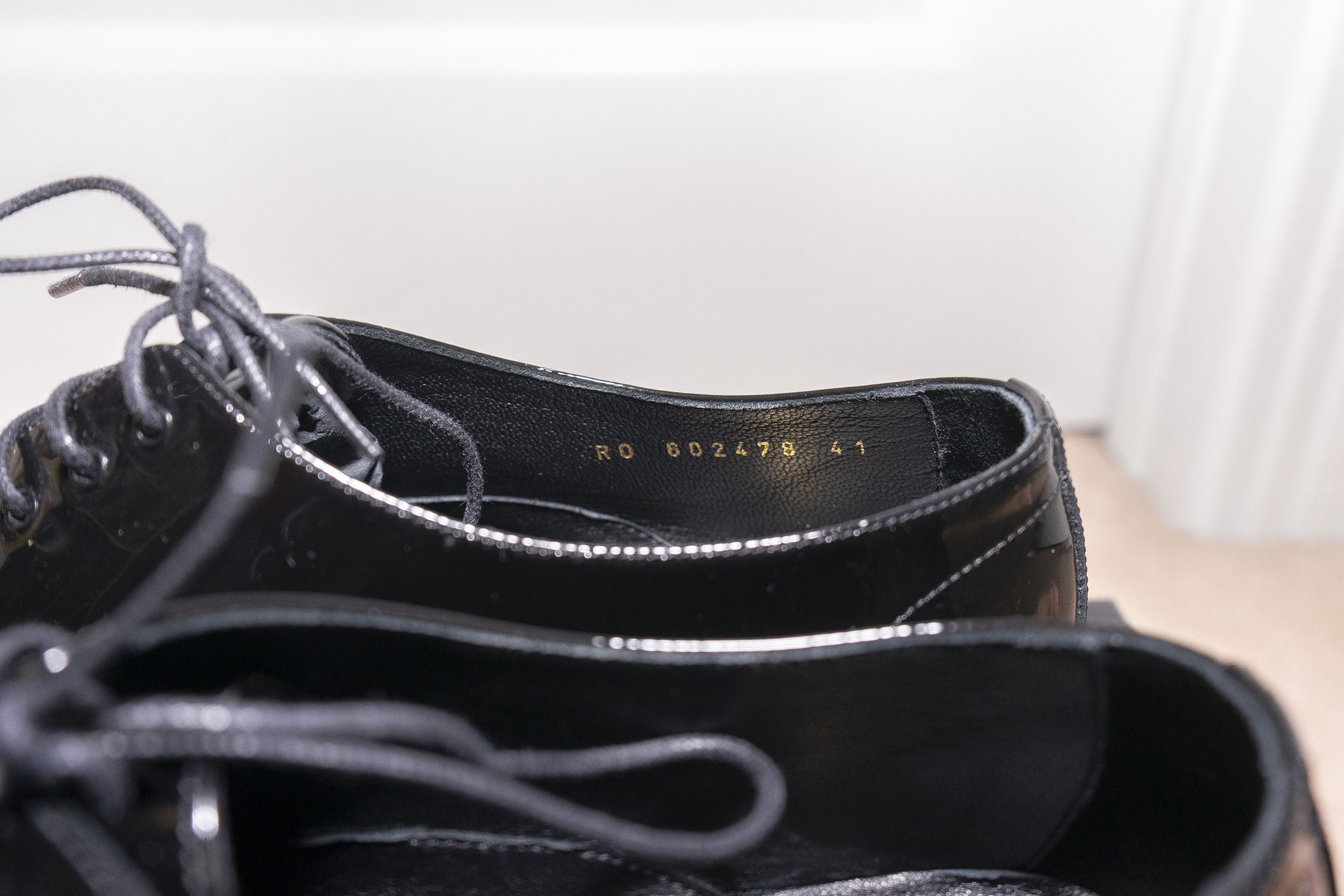 Saint Laurent Paris Saint Laurent Ysl Marius Oxfords Patent Leather Dress Shoes Size US 8 / EU 41 - 15 Thumbnail