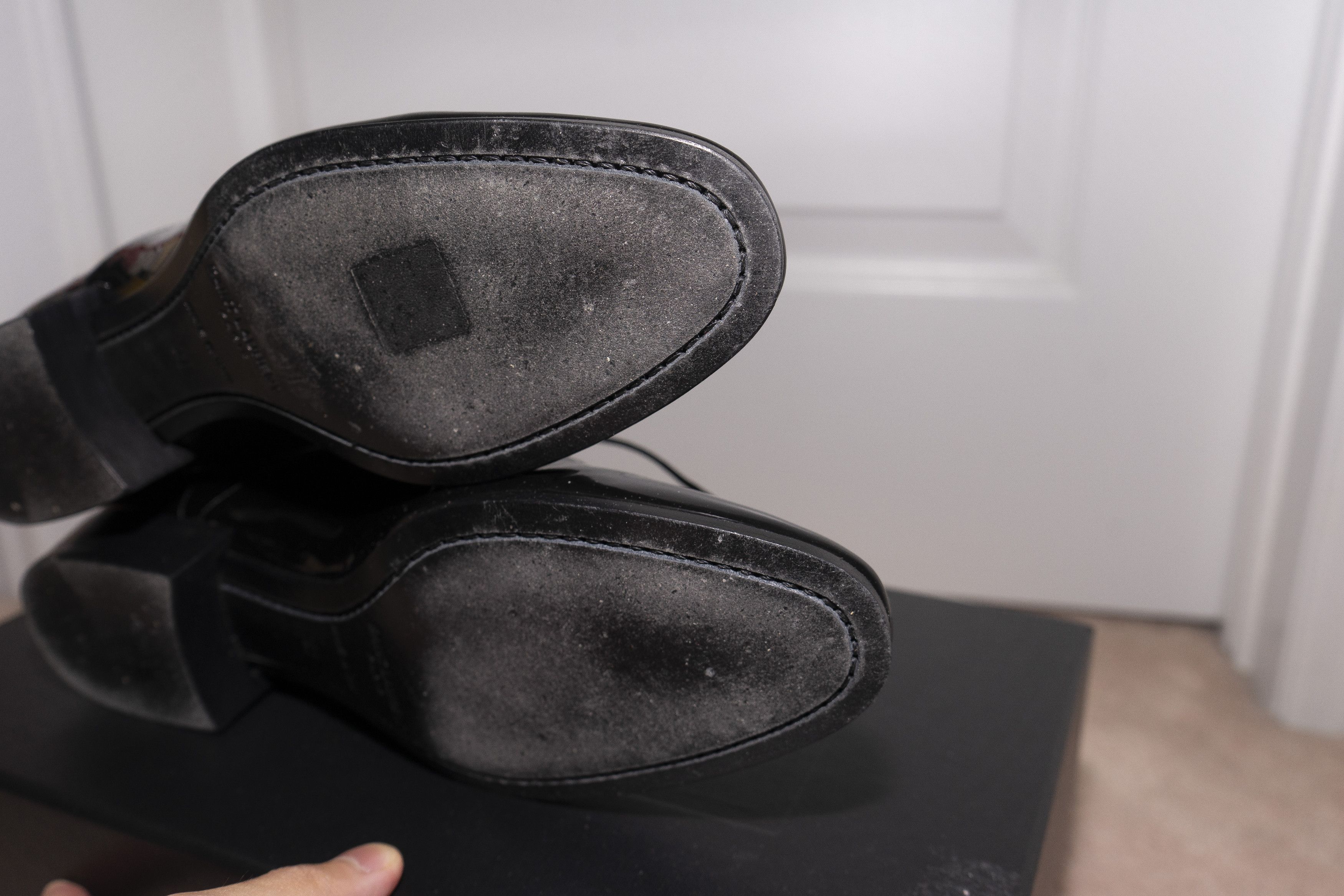 Saint Laurent Paris Saint Laurent Ysl Marius Oxfords Patent Leather Dress Shoes Size US 8 / EU 41 - 20 Thumbnail