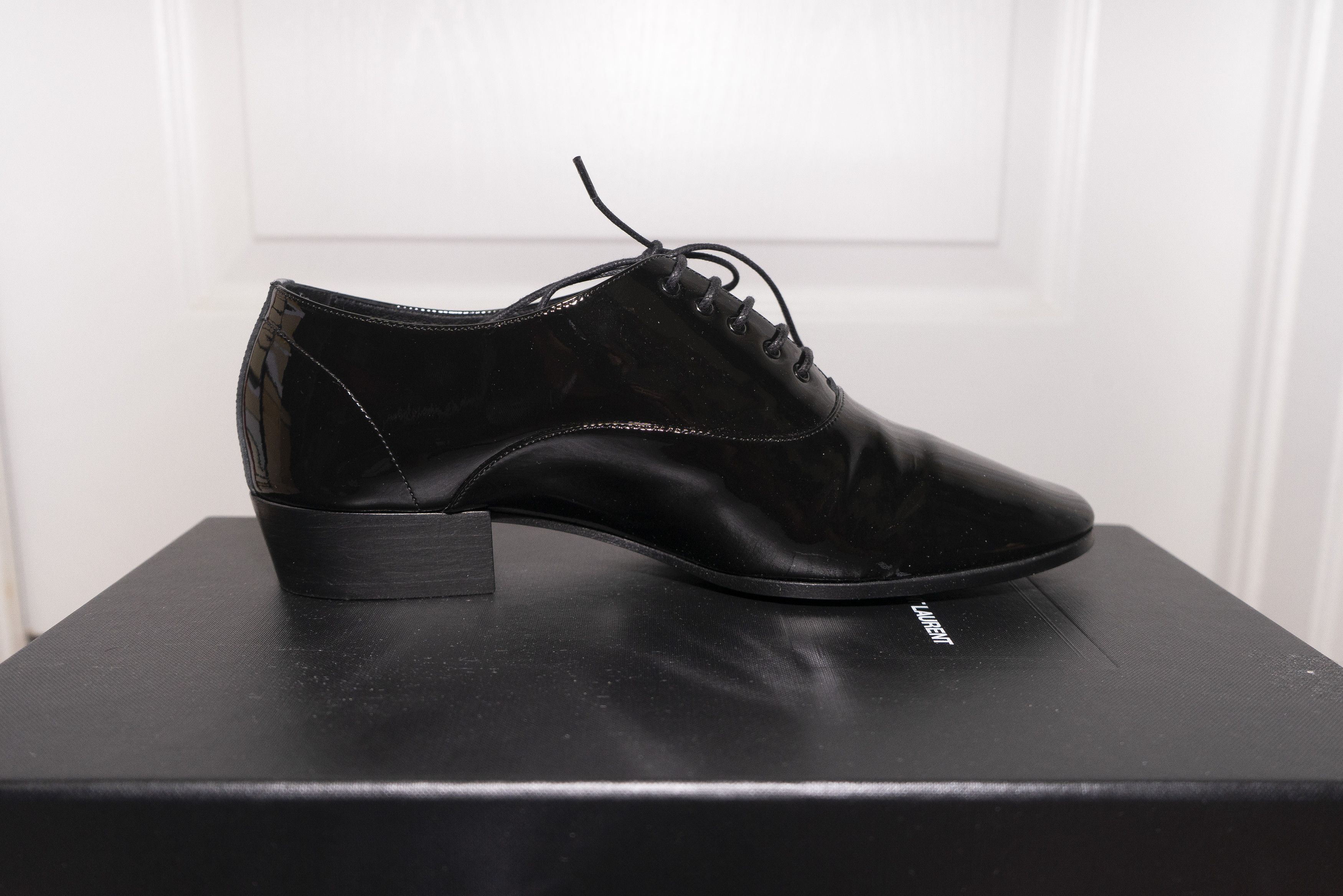 Saint Laurent Paris Saint Laurent Ysl Marius Oxfords Patent Leather Dress Shoes Size US 8 / EU 41 - 5 Thumbnail