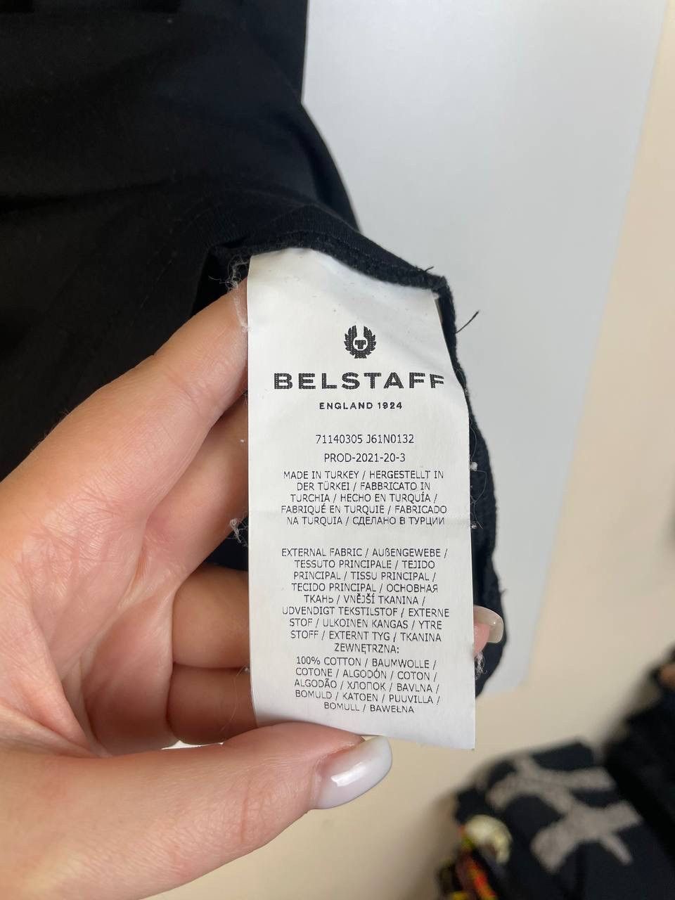 Belstaff Belstaff luxury t-shirt size L Size US L / EU 52-54 / 3 - 3 Thumbnail