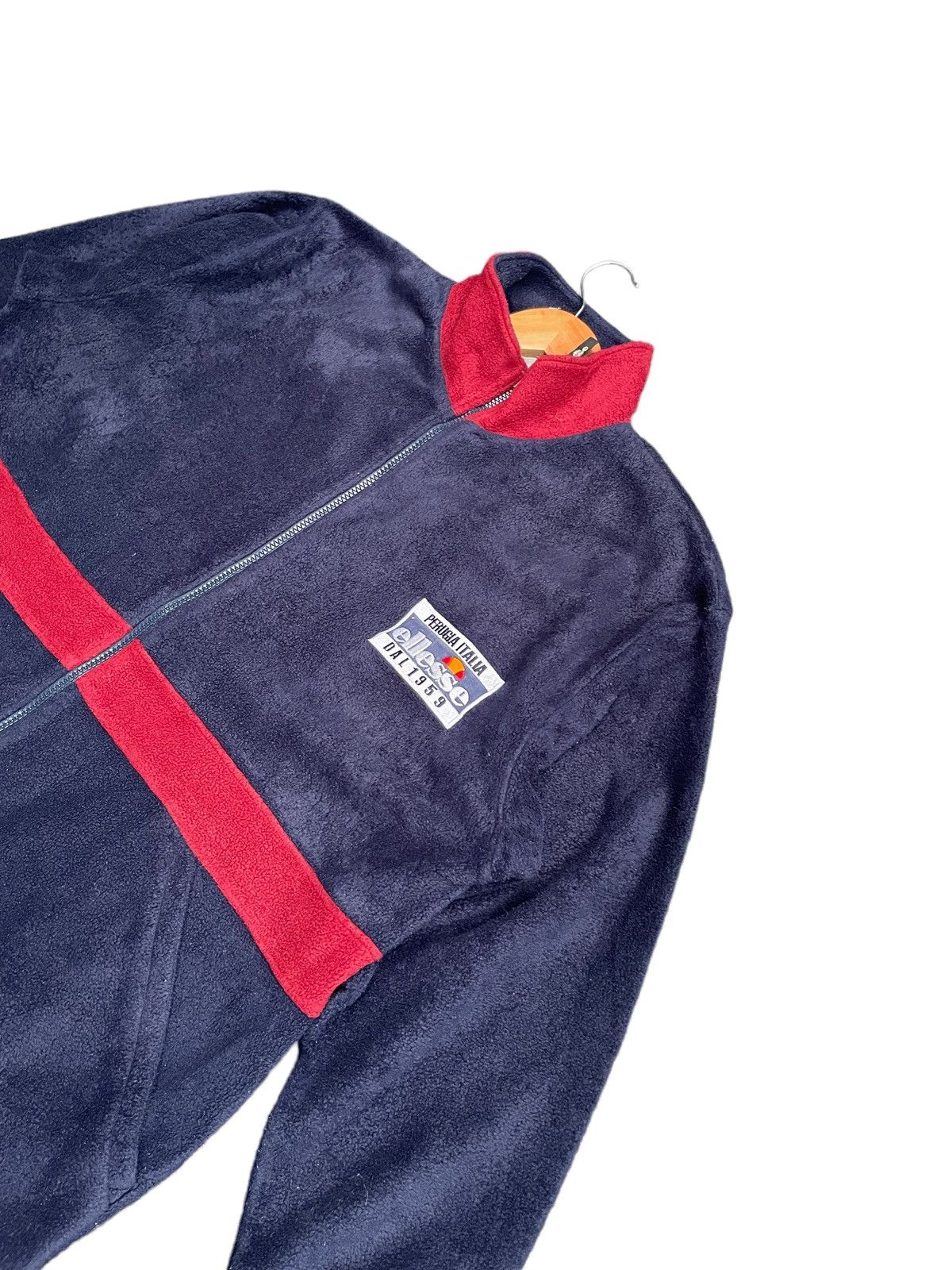 Ellesse Vintage Ellesse Fleece Size US XL / EU 56 / 4 - 4 Thumbnail