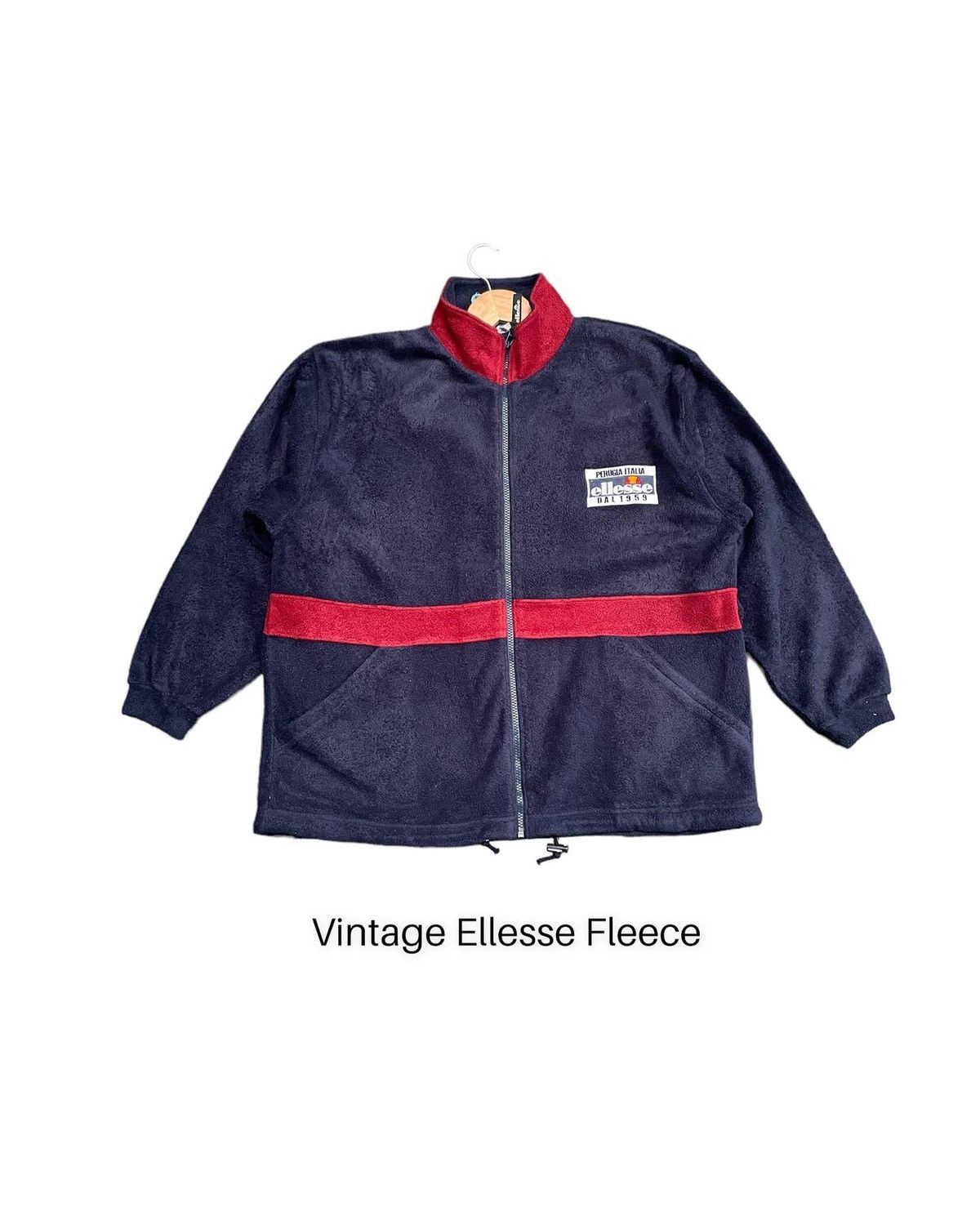 Ellesse Vintage Ellesse Fleece Size US XL / EU 56 / 4 - 1 Thumbnail