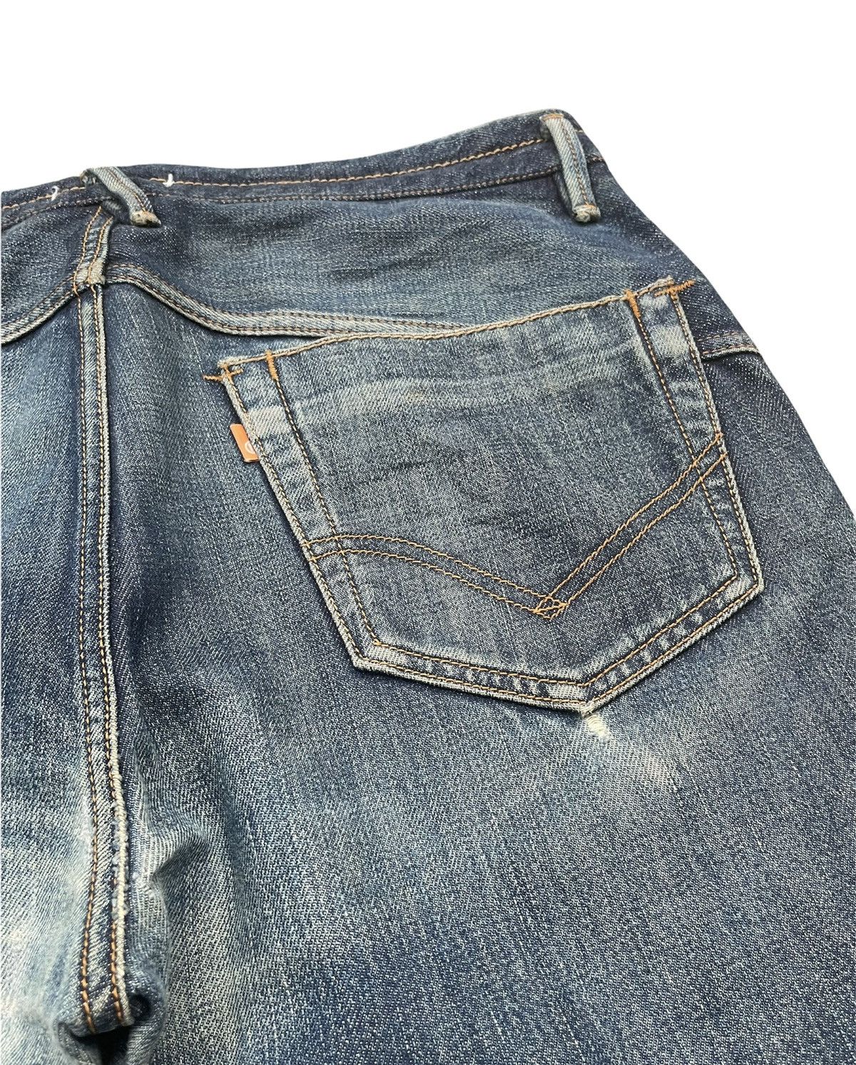 Japanese Brand × Nonnative Nonnative Selvedge Aging Distressed Rework Denim Size US 32 / EU 48 - 13 Thumbnail