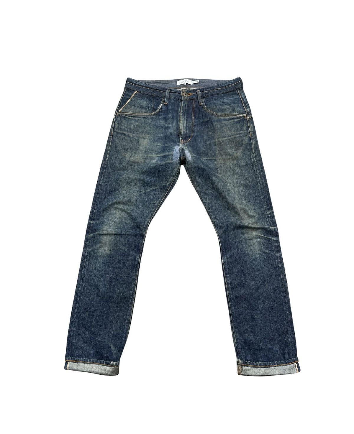 Japanese Brand × Nonnative Nonnative Selvedge Aging Distressed Rework Denim Size US 32 / EU 48 - 1 Thumbnail