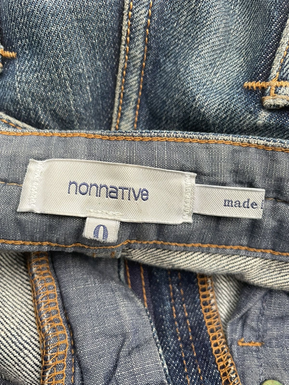 Japanese Brand × Nonnative Nonnative Selvedge Aging Distressed Rework Denim Size US 32 / EU 48 - 21 Thumbnail