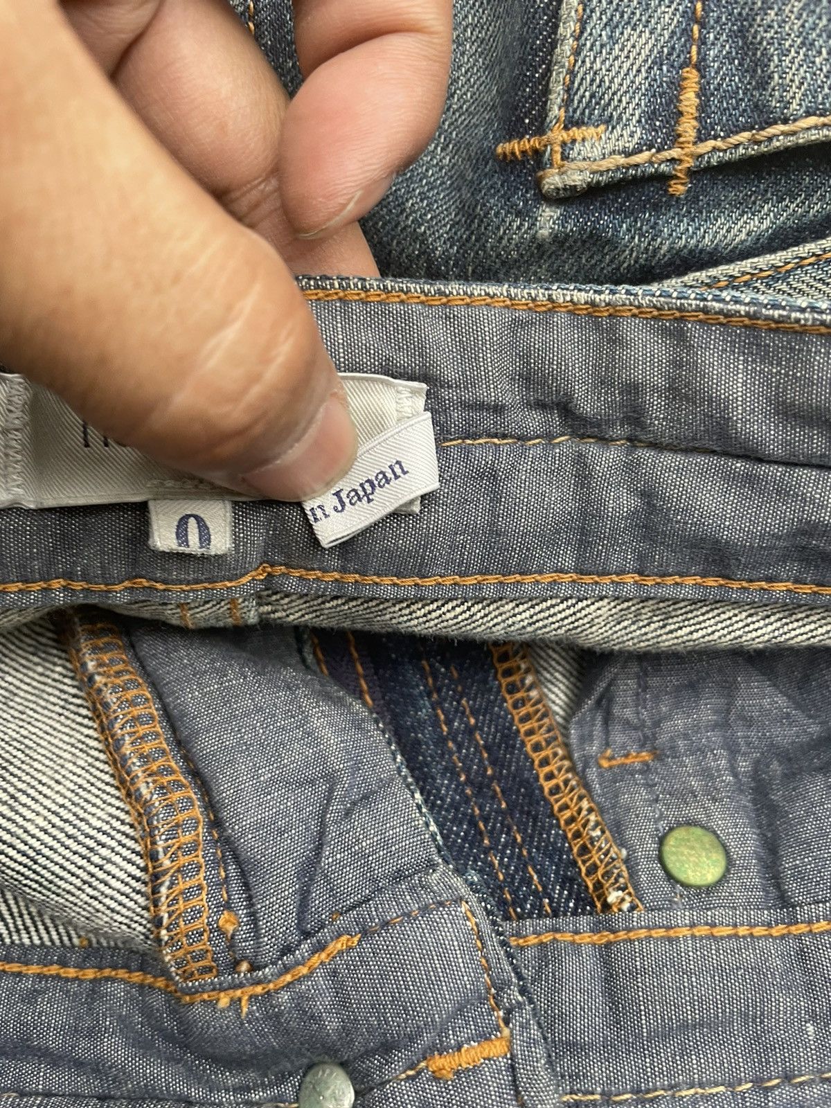 Japanese Brand × Nonnative Nonnative Selvedge Aging Distressed Rework Denim Size US 32 / EU 48 - 20 Thumbnail