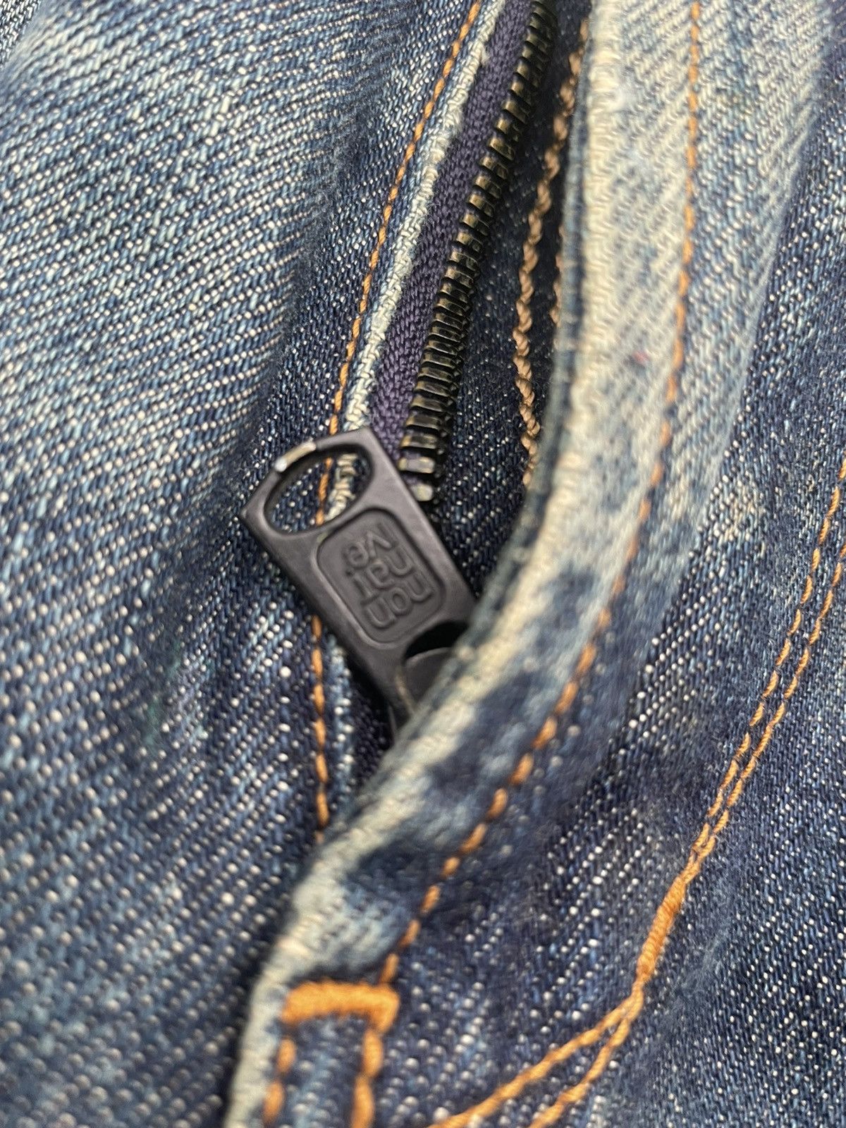 Japanese Brand × Nonnative Nonnative Selvedge Aging Distressed Rework Denim Size US 32 / EU 48 - 24 Thumbnail
