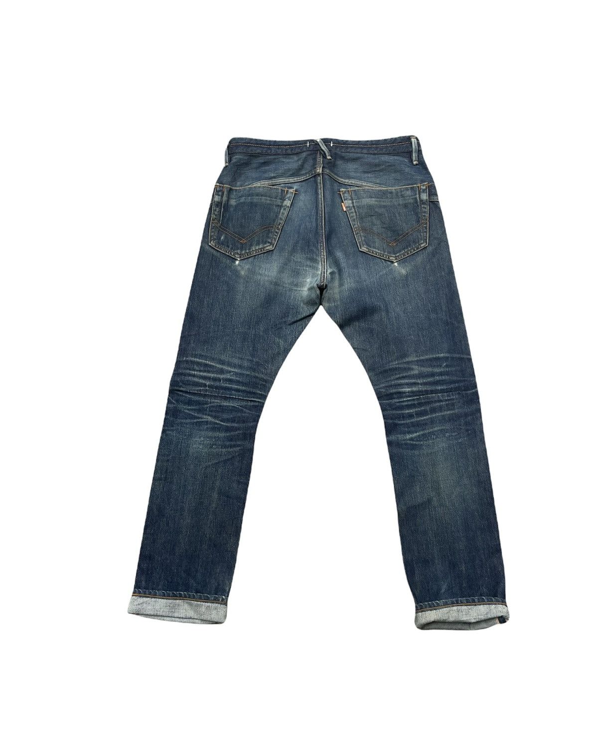 Japanese Brand × Nonnative Nonnative Selvedge Aging Distressed Rework Denim Size US 32 / EU 48 - 9 Thumbnail