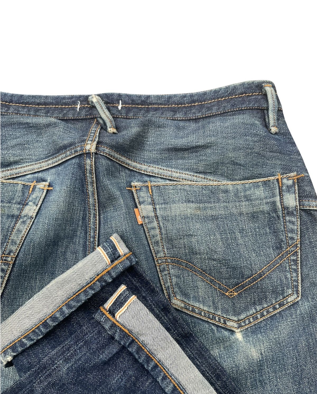 Japanese Brand × Nonnative Nonnative Selvedge Aging Distressed Rework Denim Size US 32 / EU 48 - 15 Thumbnail