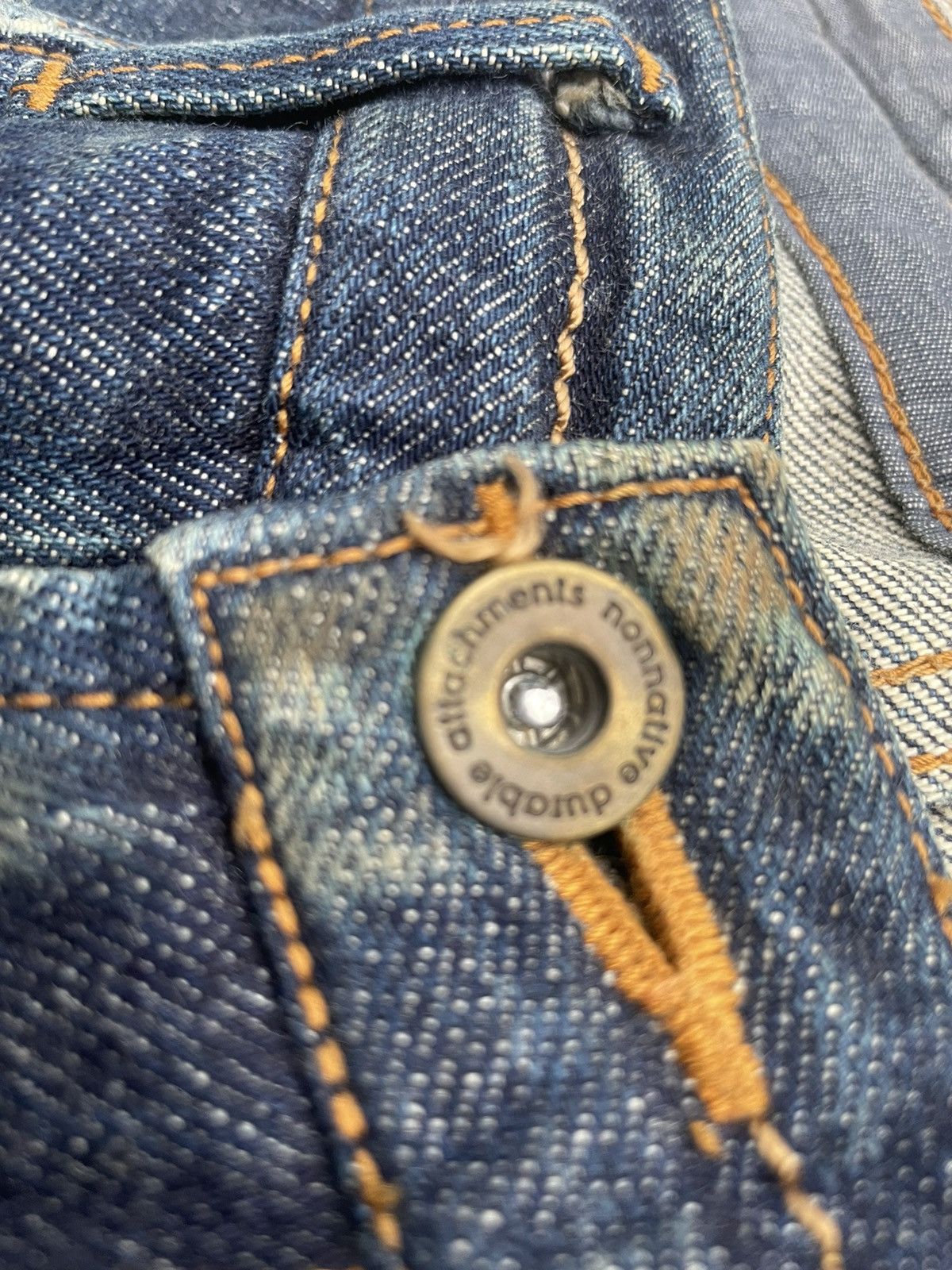 Japanese Brand × Nonnative Nonnative Selvedge Aging Distressed Rework Denim Size US 32 / EU 48 - 23 Thumbnail