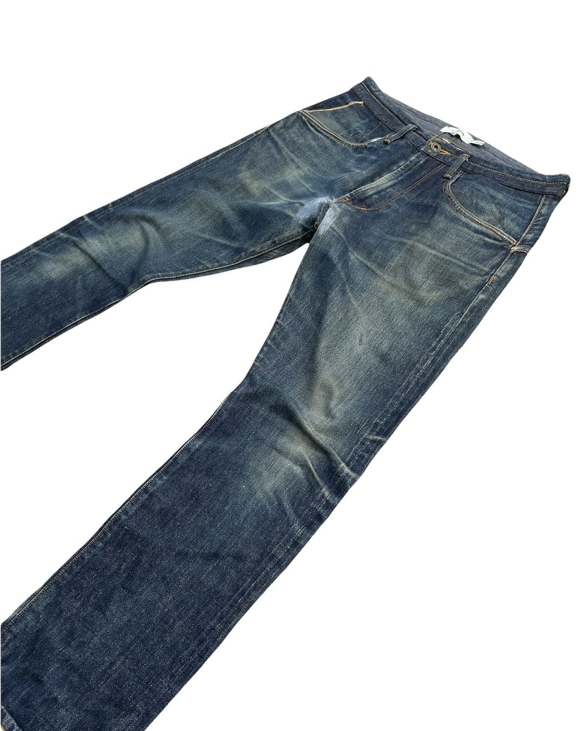 Japanese Brand × Nonnative Nonnative Selvedge Aging Distressed Rework Denim Size US 32 / EU 48 - 2 Thumbnail