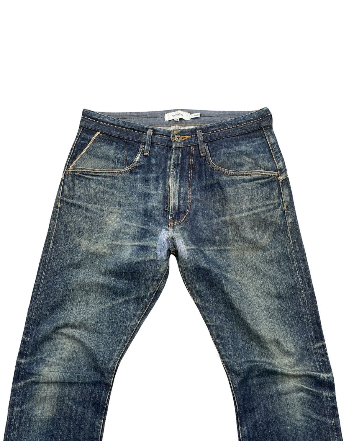 Japanese Brand × Nonnative Nonnative Selvedge Aging Distressed Rework Denim Size US 32 / EU 48 - 4 Thumbnail