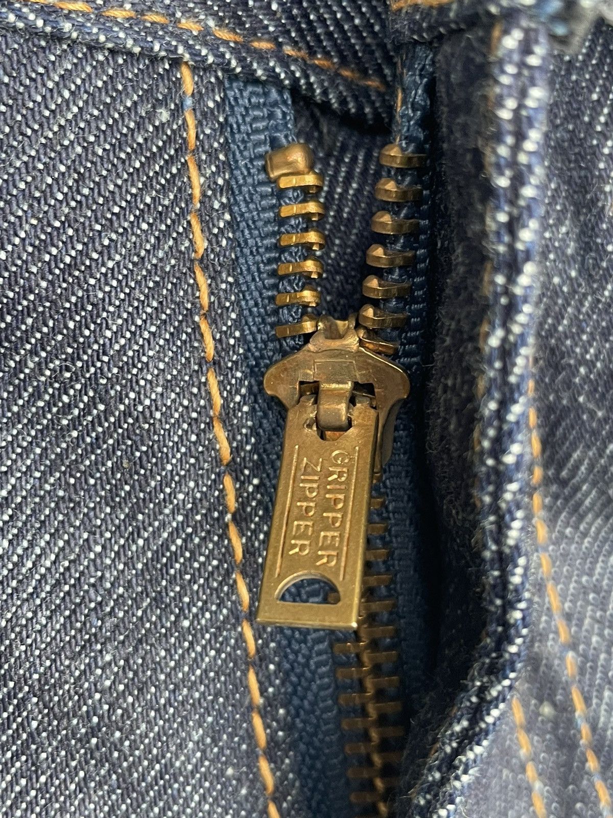 Designer × Japanese Brand Deadstock Design by Lotus Raw Denim Size US 27 - 19 Thumbnail