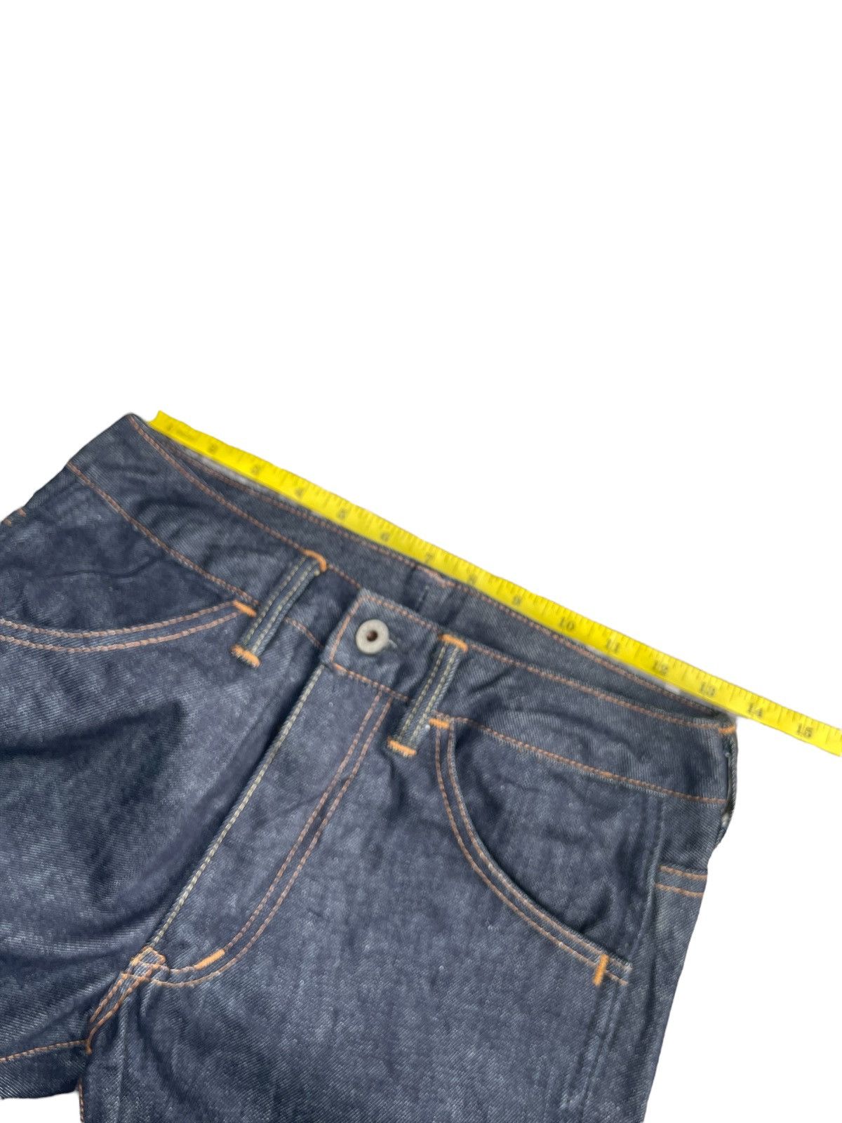 Designer × Japanese Brand Deadstock Design by Lotus Raw Denim Size US 27 - 2 Thumbnail