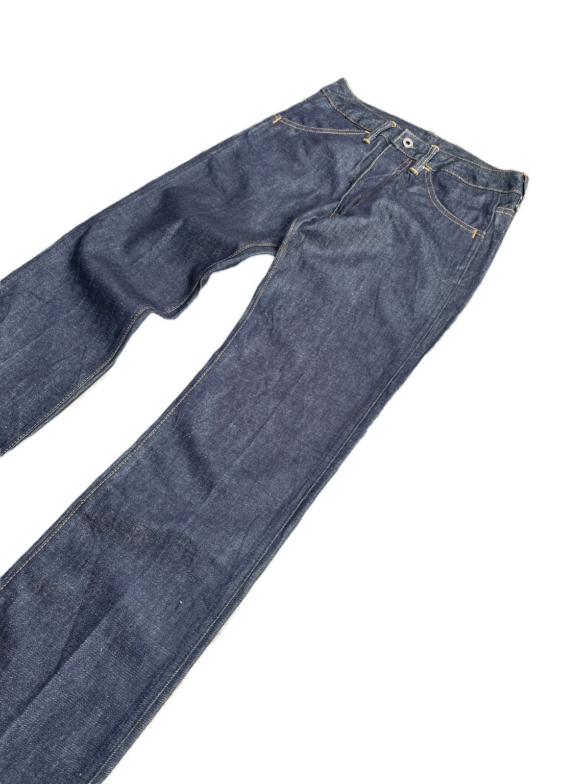 Designer × Japanese Brand Deadstock Design by Lotus Raw Denim Size US 27 - 3 Thumbnail