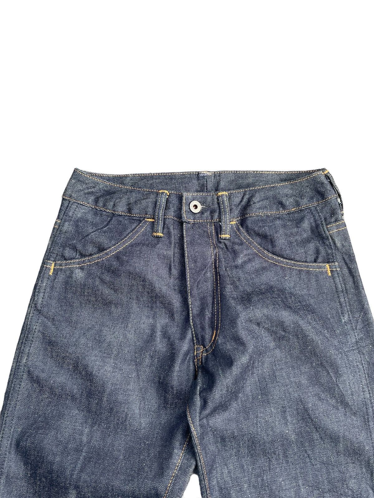 Designer × Japanese Brand Deadstock Design by Lotus Raw Denim Size US 27 - 6 Thumbnail