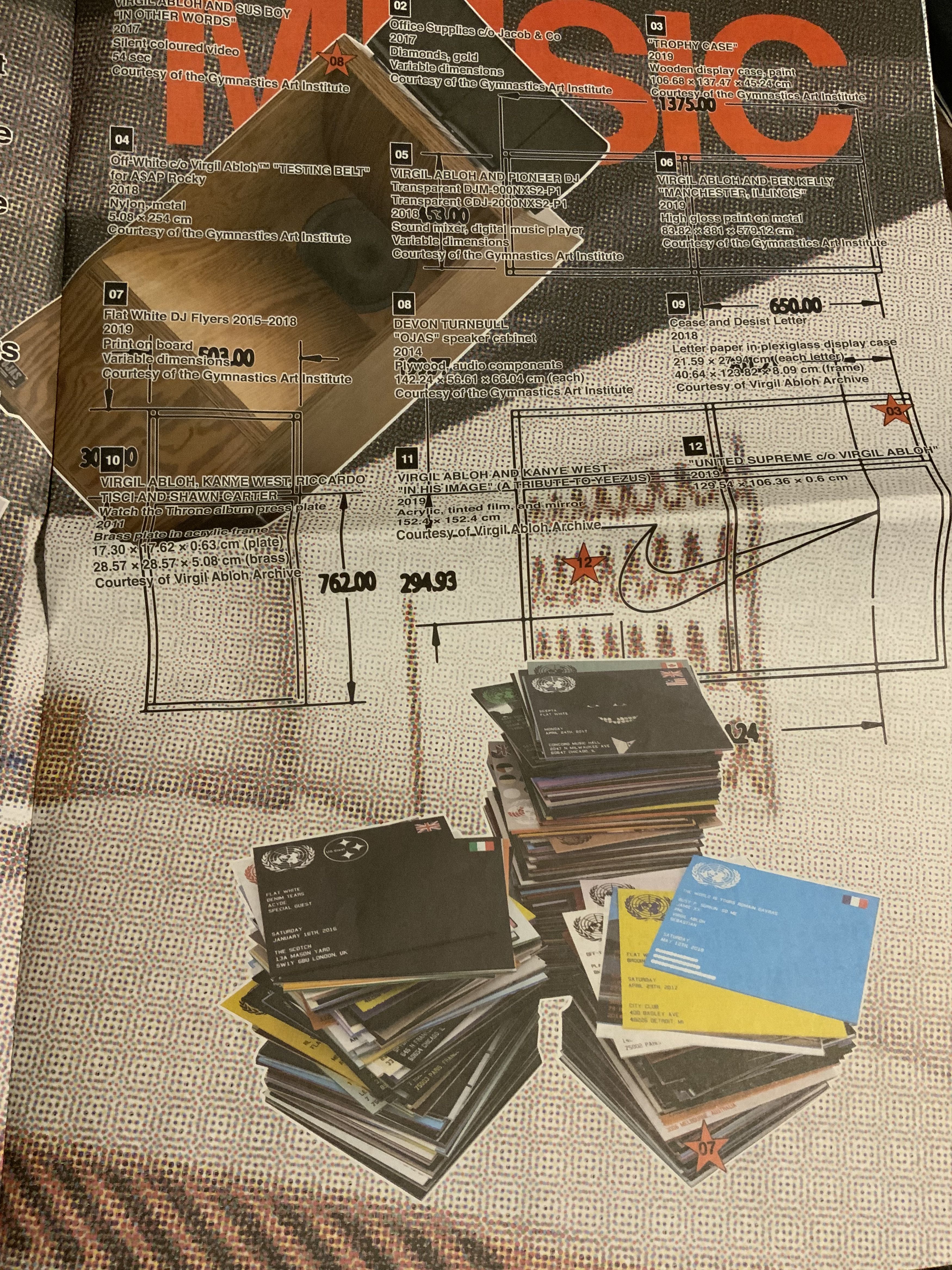 Virgil Abloh Virgil Abloh “Figures of Speech” Zine - Qatar Edition Size ONE SIZE - 4 Thumbnail