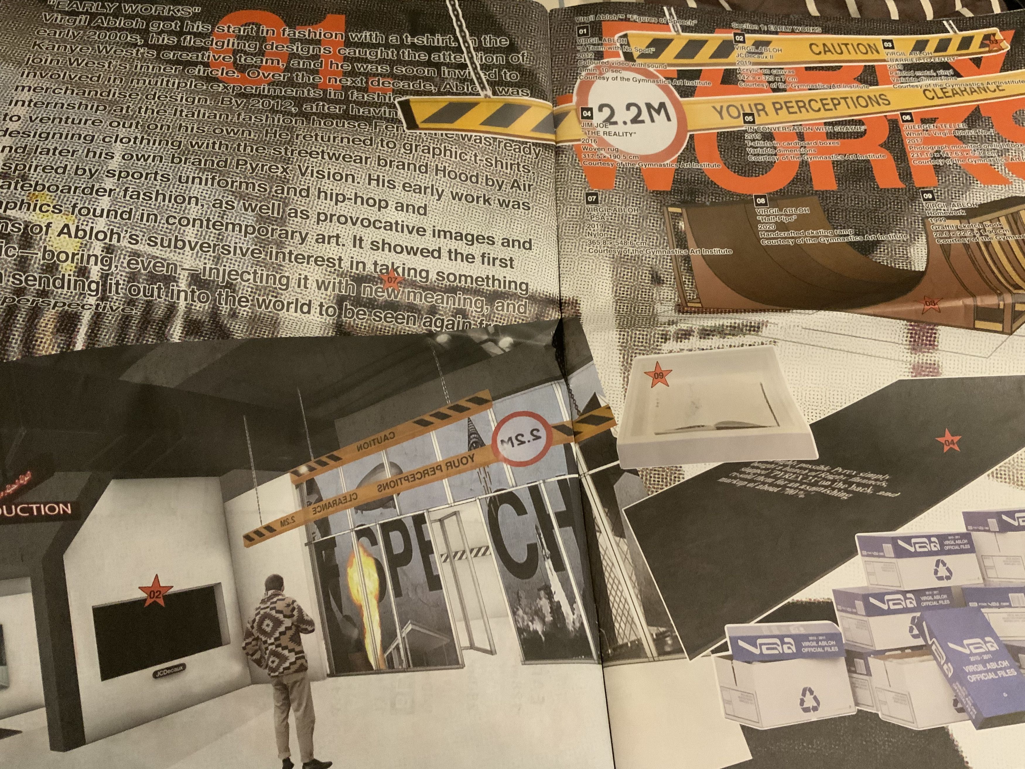 Virgil Abloh Virgil Abloh “Figures of Speech” Zine - Qatar Edition Size ONE SIZE - 5 Thumbnail
