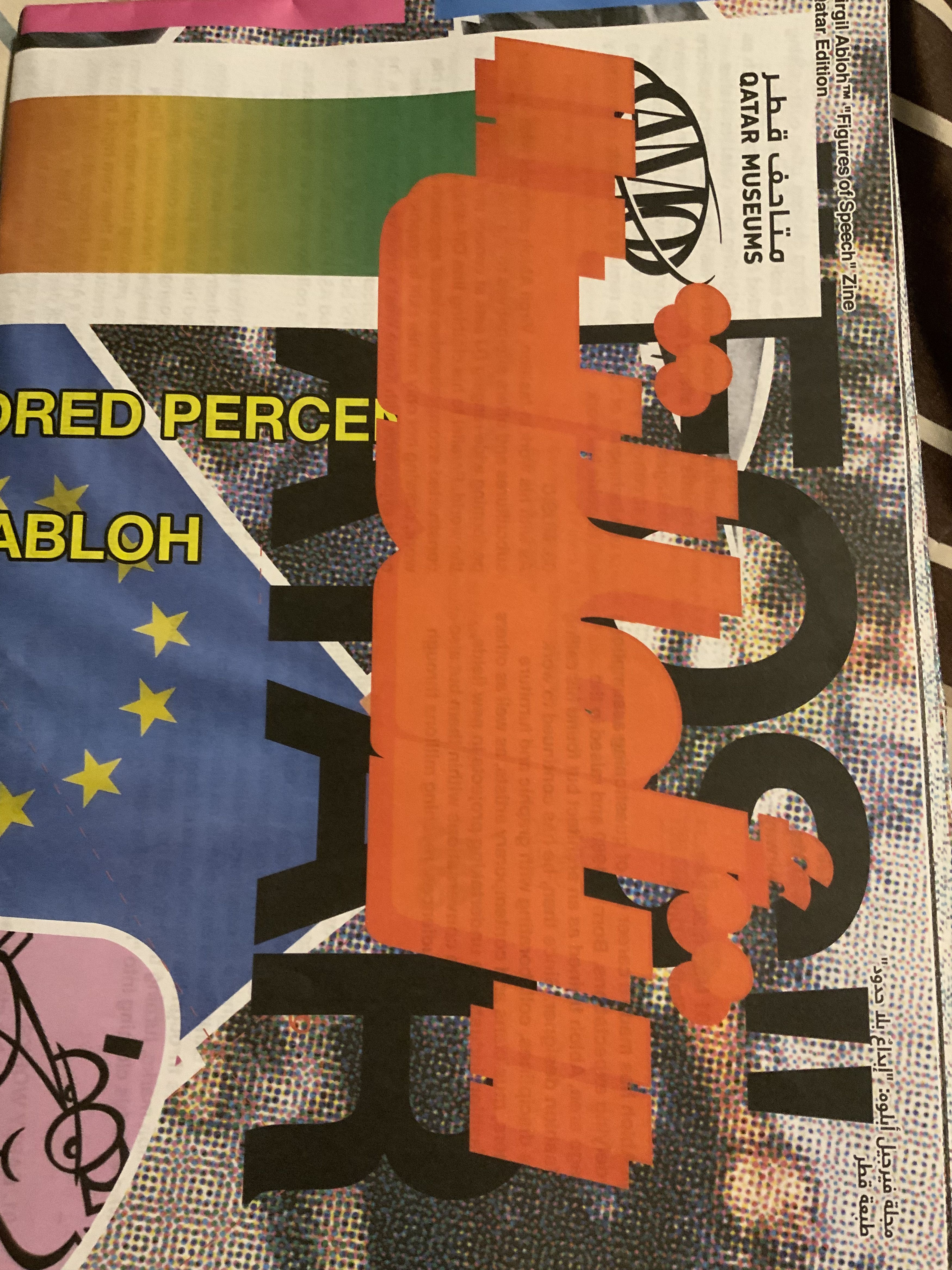 Virgil Abloh Virgil Abloh “Figures of Speech” Zine - Qatar Edition Size ONE SIZE - 2 Thumbnail