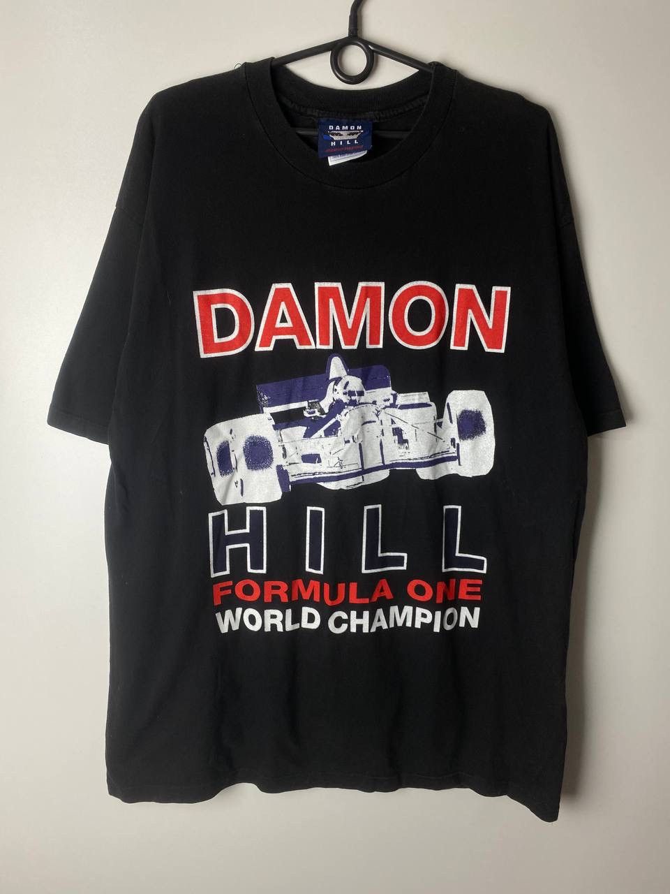 Vintage Damon Hill 1996 vintage t-shirt size XL Size US XL / EU 56 / 4 - 1 Thumbnail
