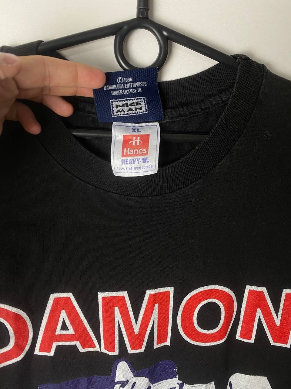Vintage Damon Hill 1996 vintage t-shirt size XL Size US XL / EU 56 / 4 - 4 Thumbnail