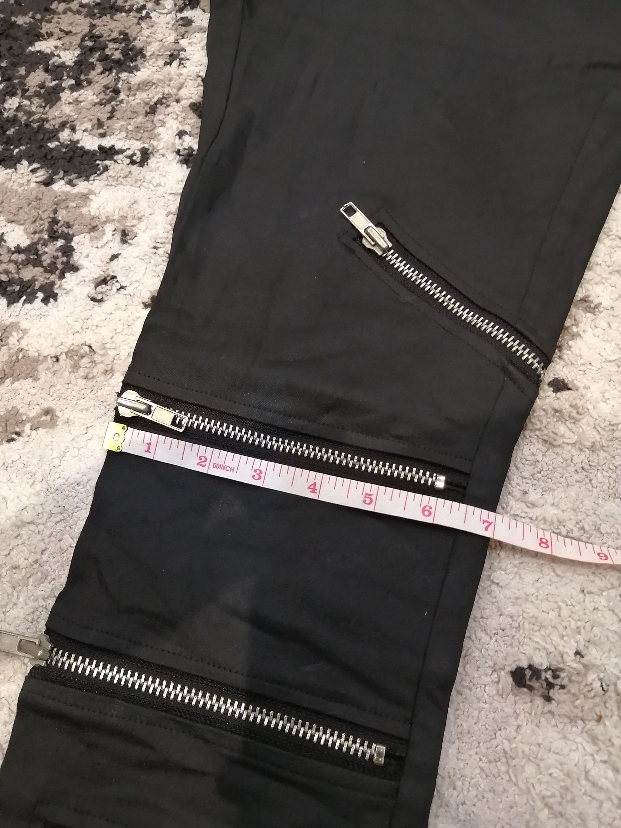 Japanese Brand Japanese Xfrm Punk Style Zipper Pants Size US 29 - 6 Thumbnail