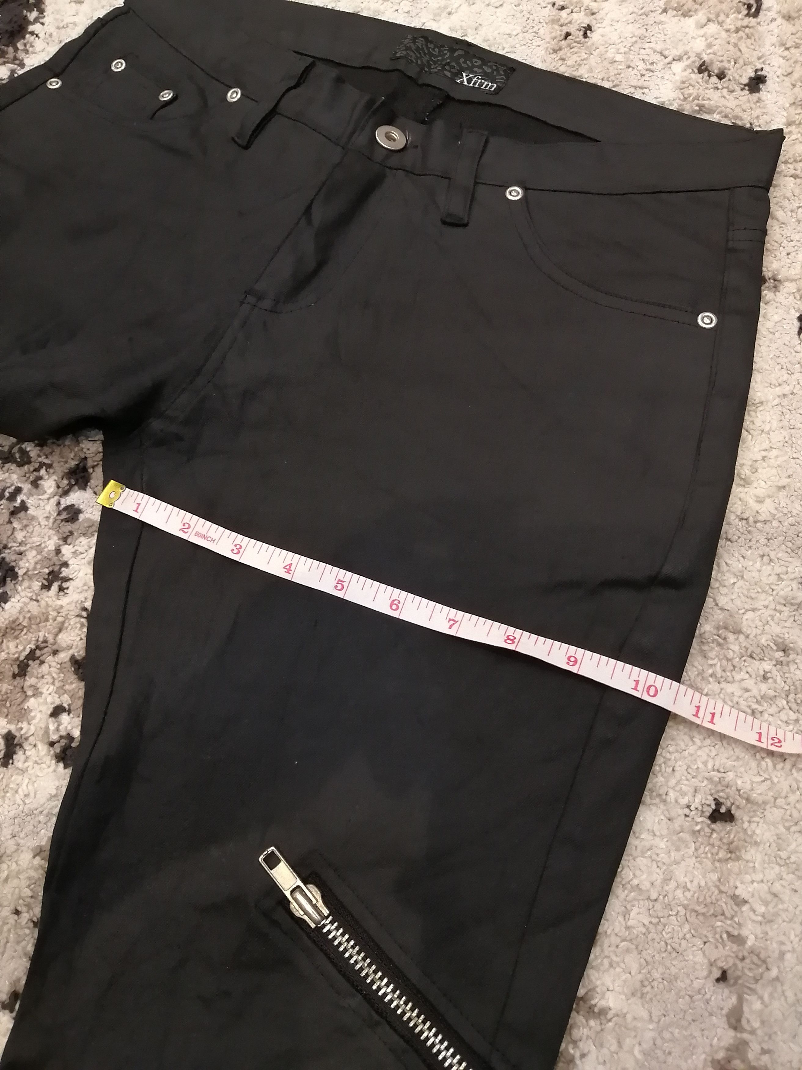 Japanese Brand Japanese Xfrm Punk Style Zipper Pants Size US 29 - 7 Thumbnail