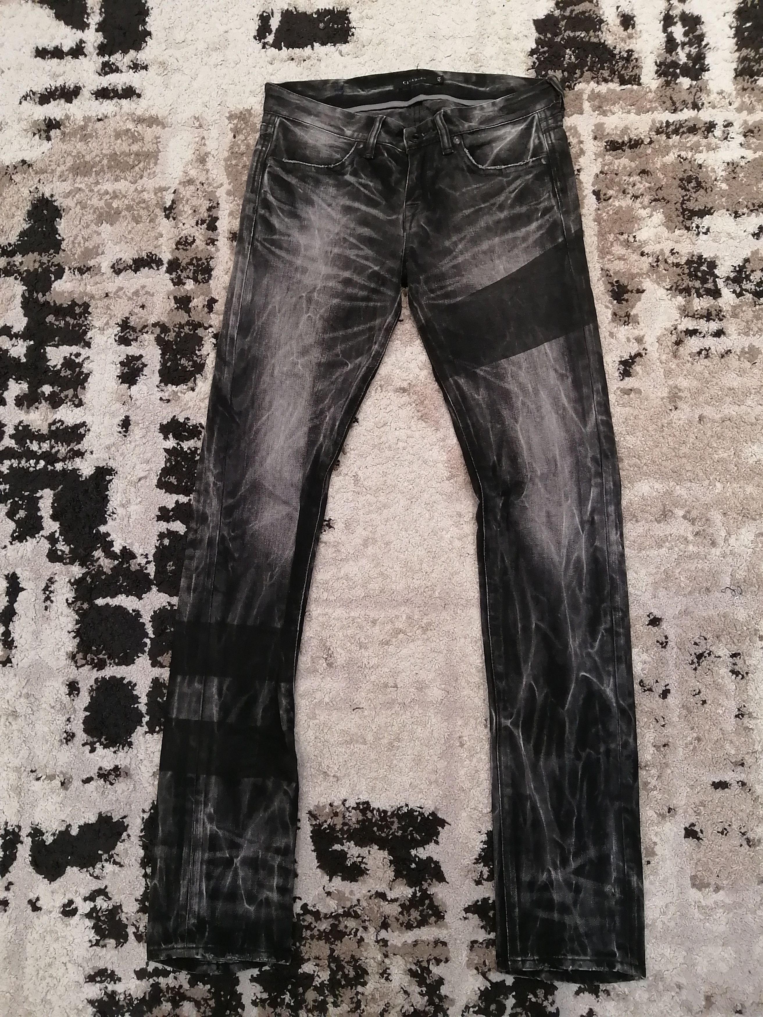 Japanese Brand Civarize Japan Bleach Skinny Jeans Size US 30 / EU 46 - 17 Thumbnail