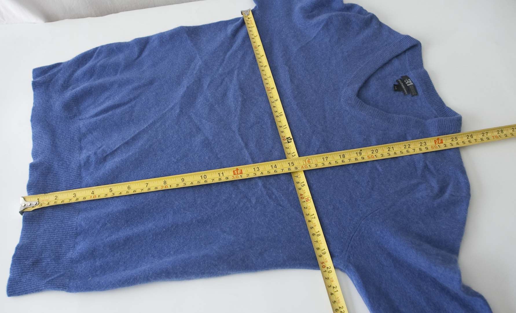 Simons Le 31 by Simons Sweater 100% Cashmere Elbow Patch Size M Size US M / EU 48-50 / 2 - 5 Thumbnail