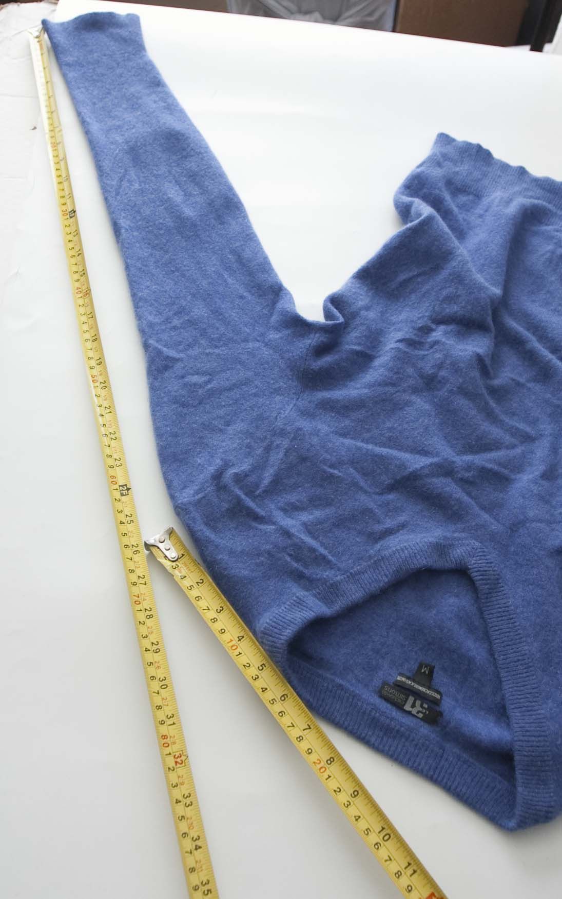 Simons Le 31 by Simons Sweater 100% Cashmere Elbow Patch Size M Size US M / EU 48-50 / 2 - 4 Thumbnail
