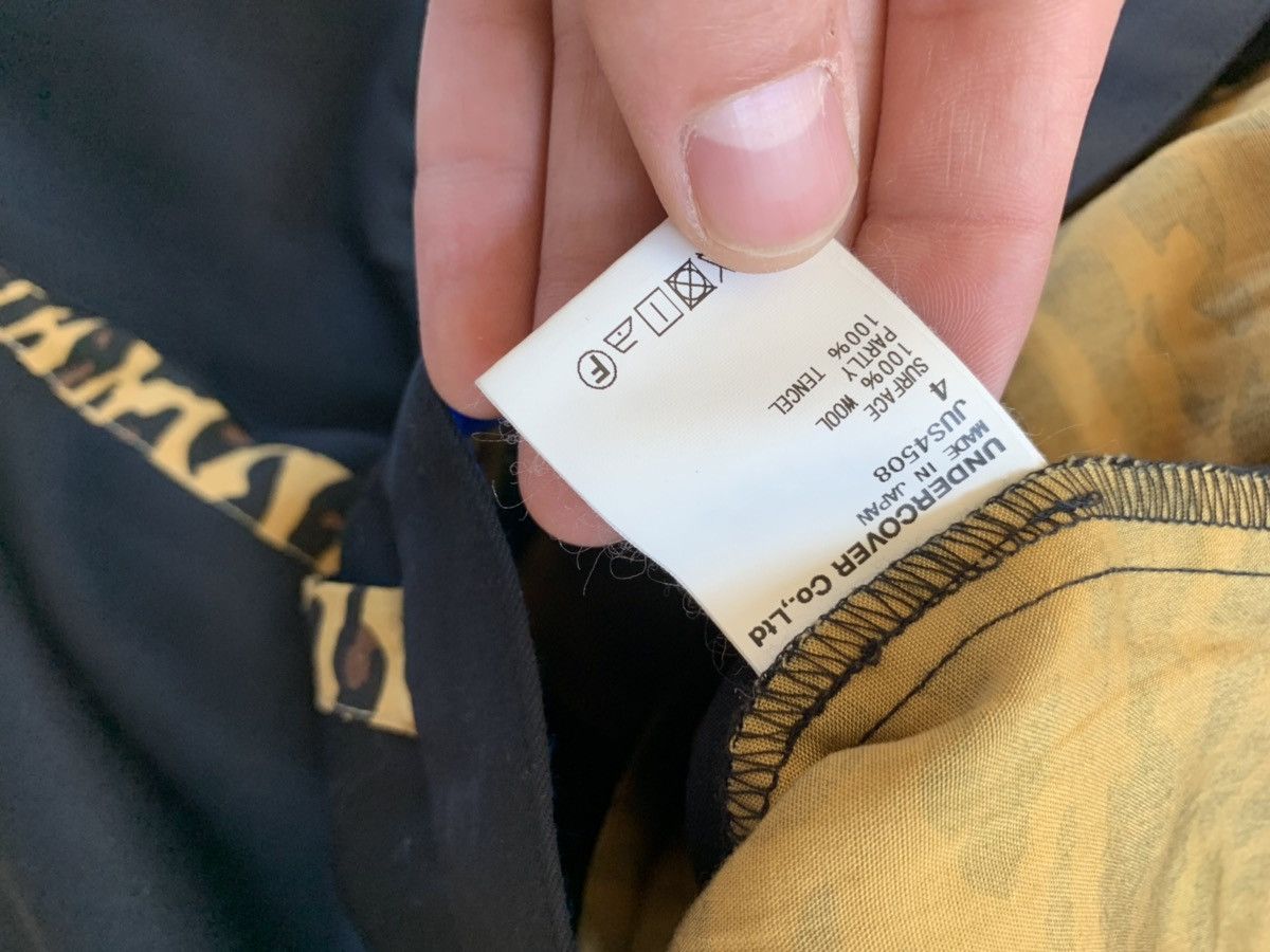 Undercover Black Shorts With Cheetah Trim Size US 33 - 11 Thumbnail