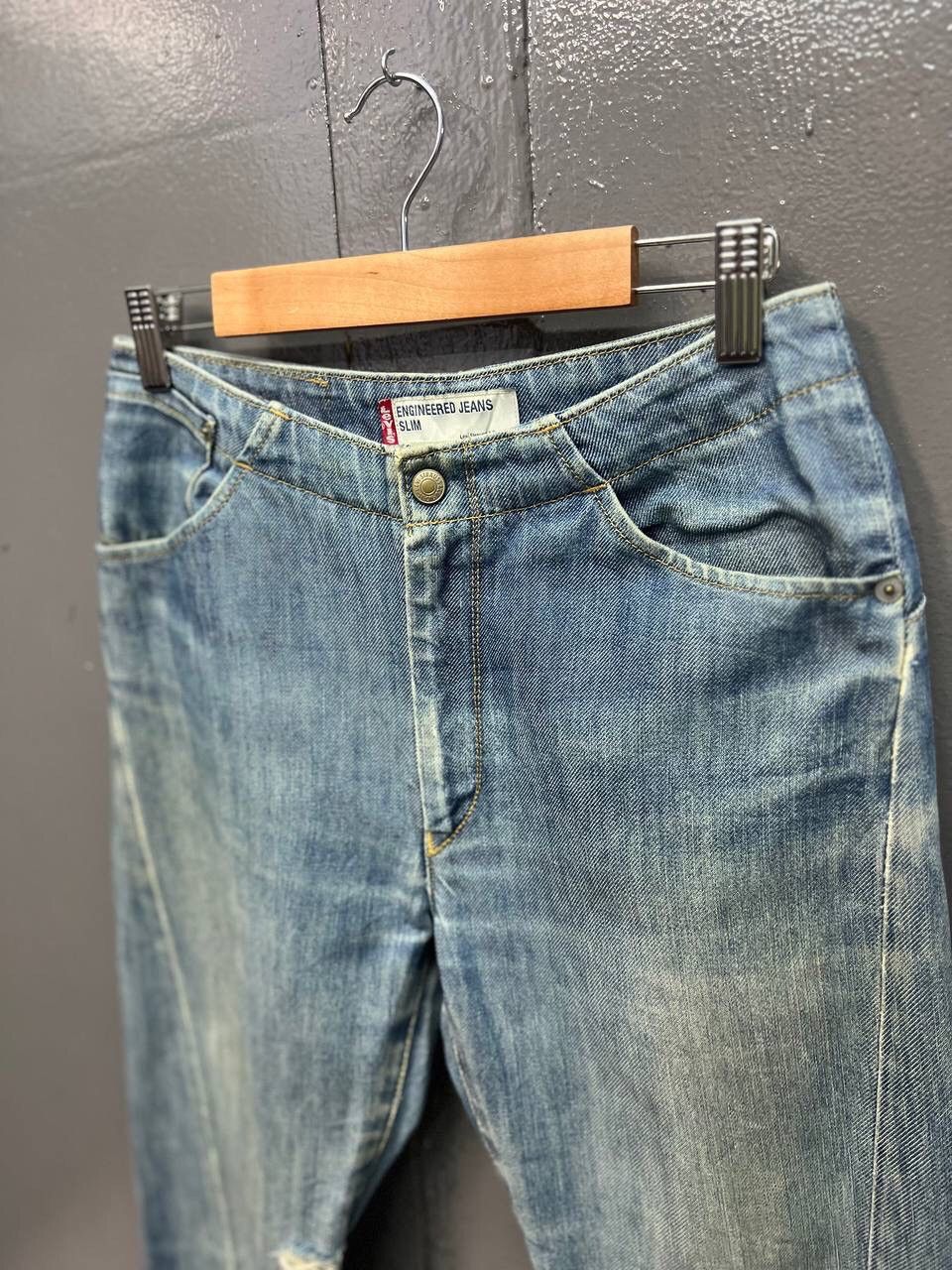 Levi's VINTAGE LEVI’S ENGINEERED JEANS SLIM Size US 26 / EU 42 - 4 Thumbnail