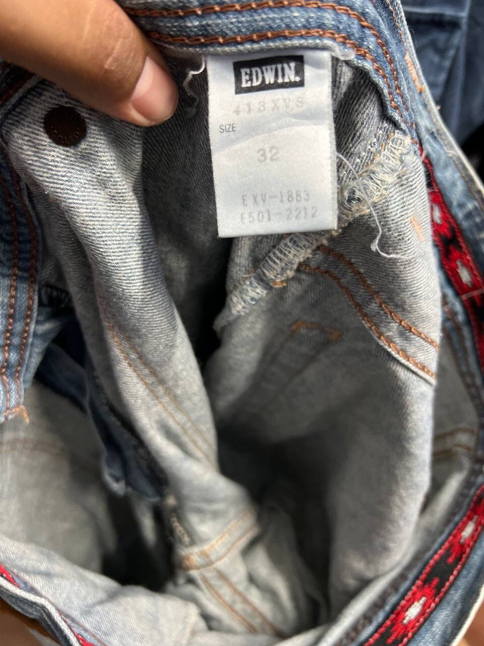 Edwin VINTAGE EDWIN DISTRESS BUSHPANT JEANS SIZE 32 Size US 32 / EU 48 - 8 Thumbnail