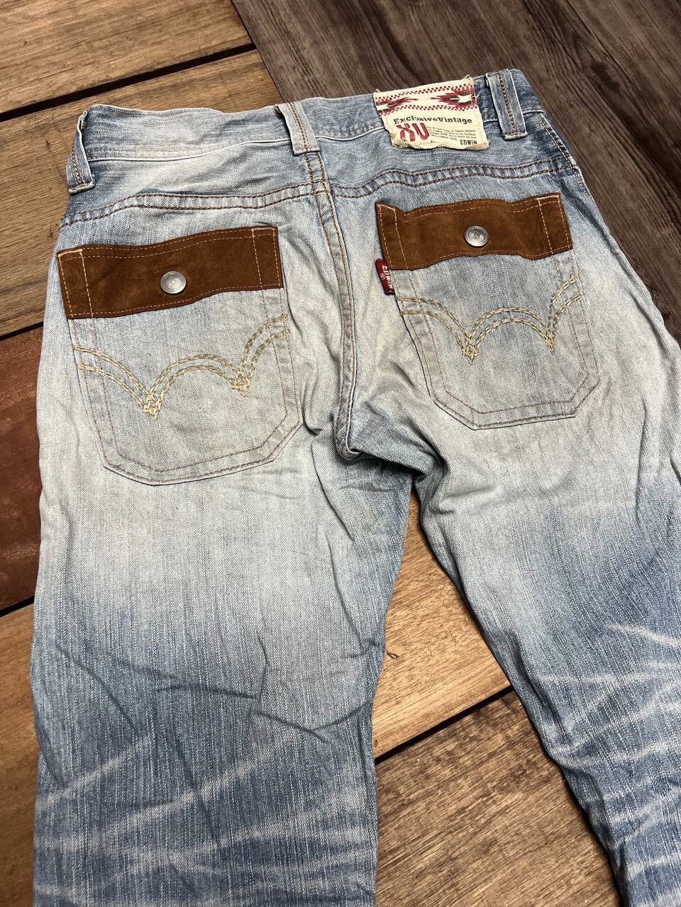 Edwin VINTAGE EDWIN DISTRESS BUSHPANT JEANS SIZE 32 Size US 32 / EU 48 - 6 Thumbnail