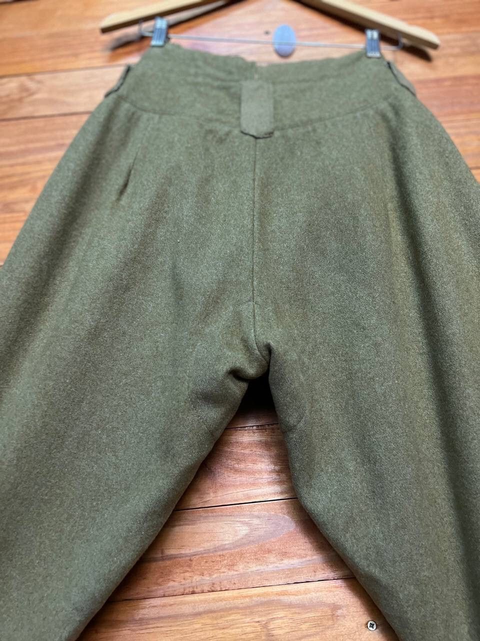 Vintage VINTAGE ARMY STYLE WOOL PANTS Size US 28 / EU 44 - 11 Thumbnail