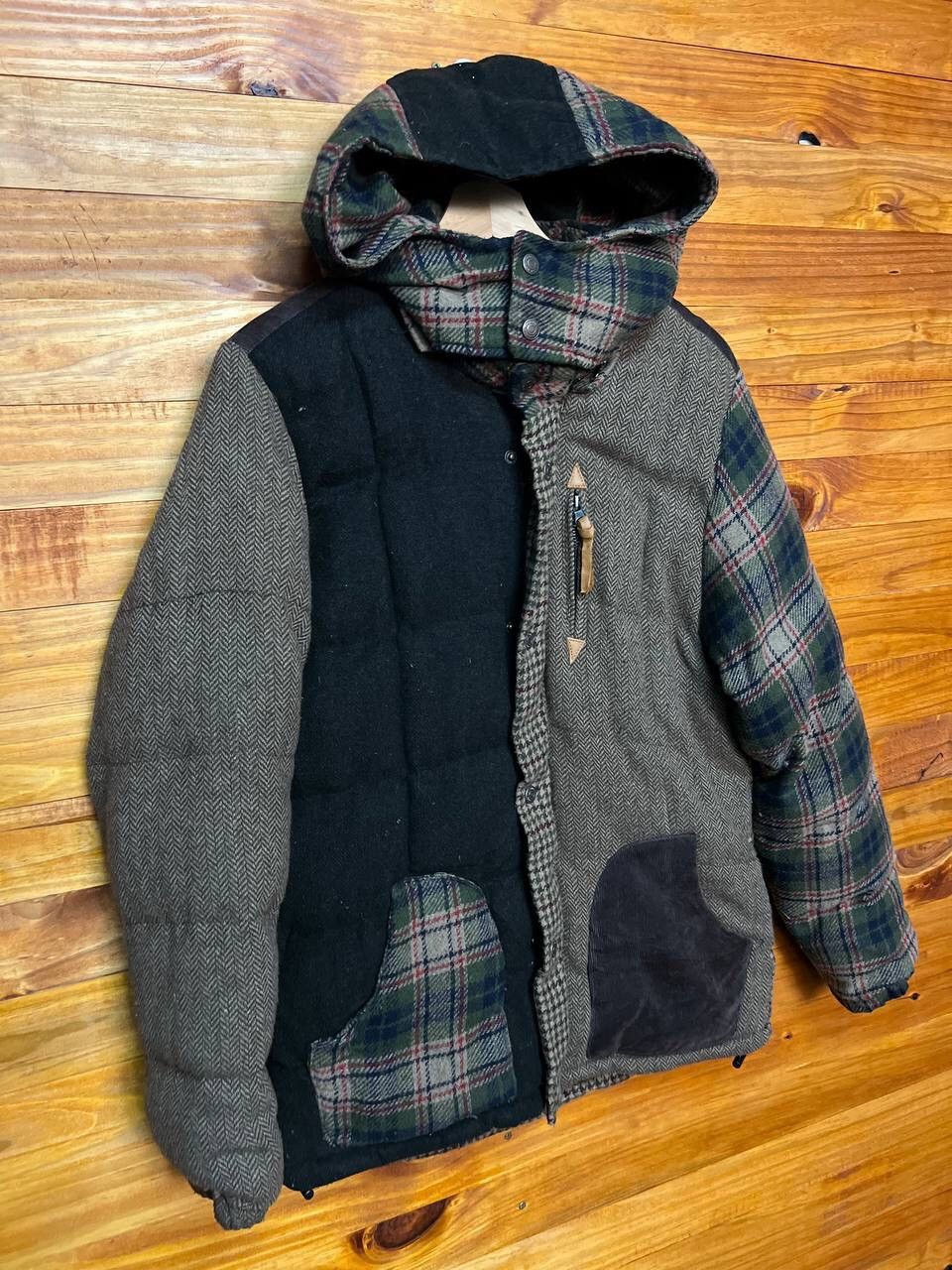 Japanese Brand POCKET PARK WINTER WARM PUFFER JACKET Size US L / EU 52-54 / 3 - 2 Thumbnail
