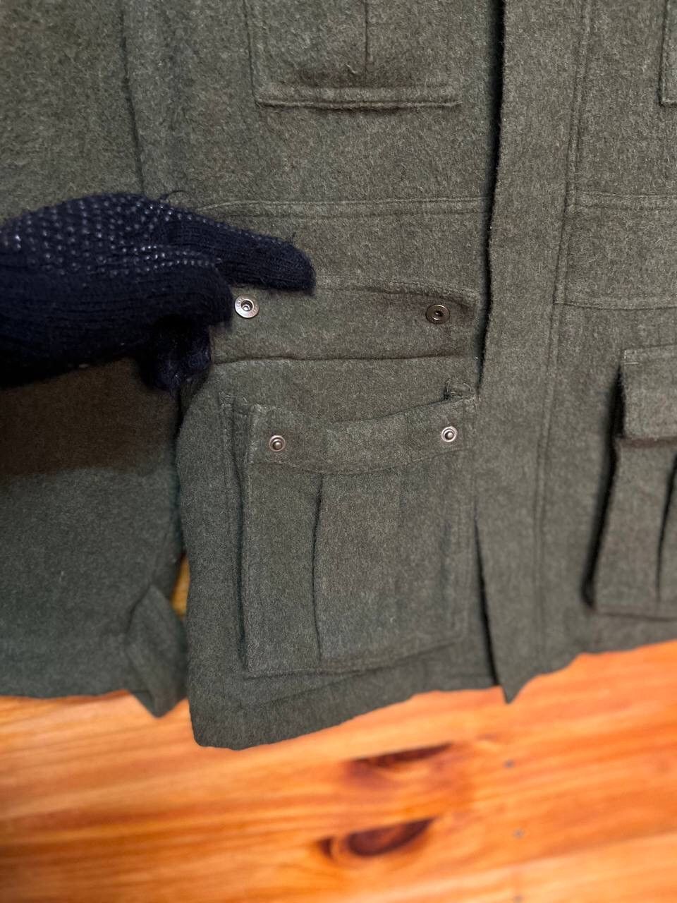 Silas SILAS WOOL STYLE HOOD JACKET Size US S / EU 44-46 / 1 - 8 Thumbnail