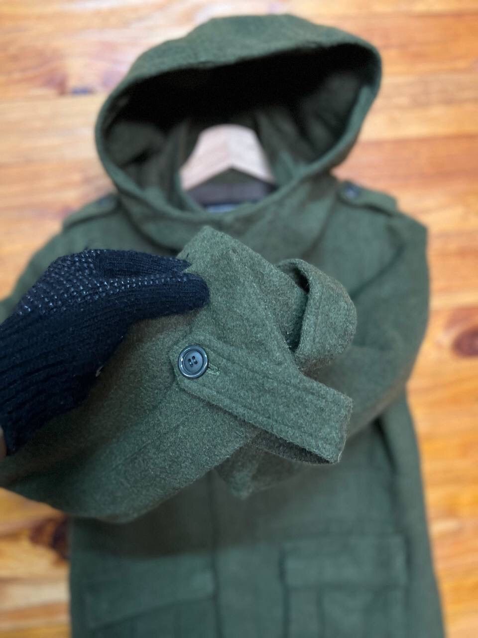 Silas SILAS WOOL STYLE HOOD JACKET Size US S / EU 44-46 / 1 - 6 Thumbnail