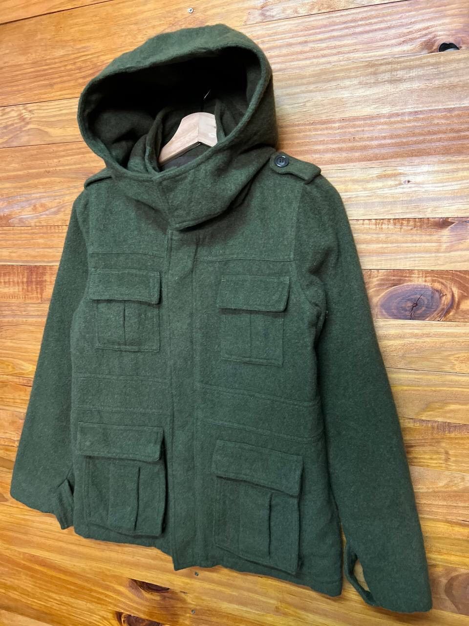 Silas SILAS WOOL STYLE HOOD JACKET Size US S / EU 44-46 / 1 - 3 Thumbnail