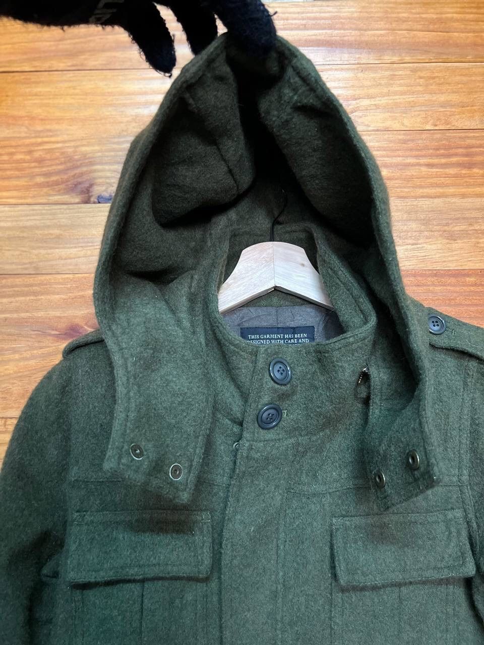 Silas SILAS WOOL STYLE HOOD JACKET Size US S / EU 44-46 / 1 - 5 Thumbnail