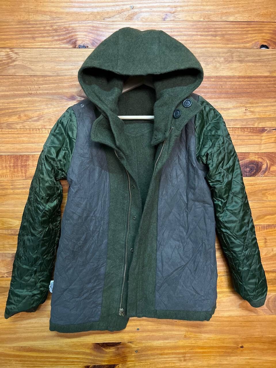 Silas SILAS WOOL STYLE HOOD JACKET Size US S / EU 44-46 / 1 - 11 Thumbnail