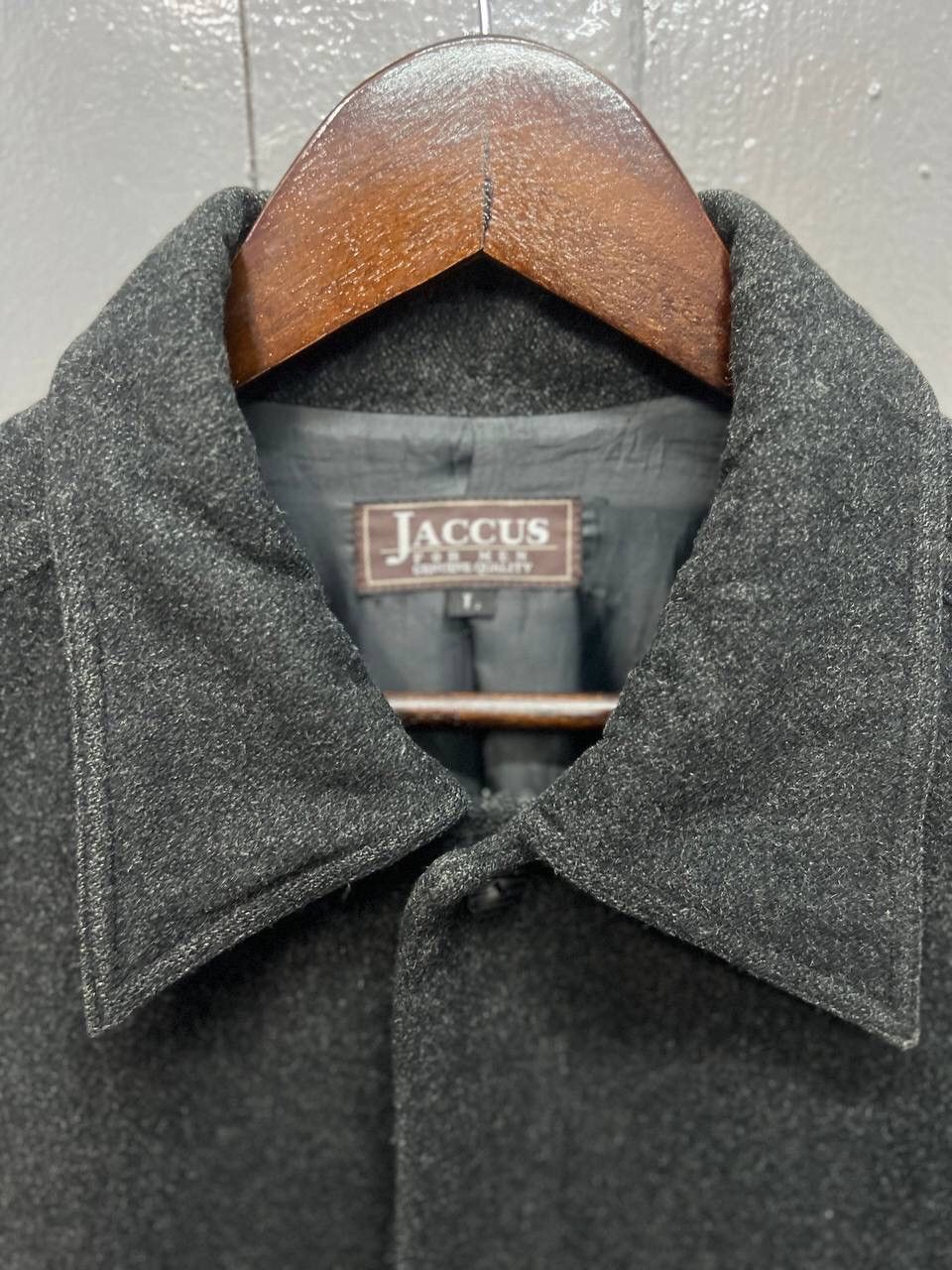 Japanese Brand JACCUS FOR MEN WOOL LONG JACKET Size US L / EU 52-54 / 3 - 4 Thumbnail