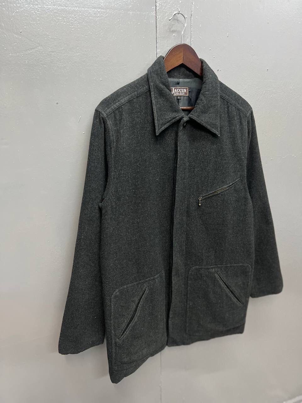 Japanese Brand JACCUS FOR MEN WOOL LONG JACKET Size US L / EU 52-54 / 3 - 2 Thumbnail