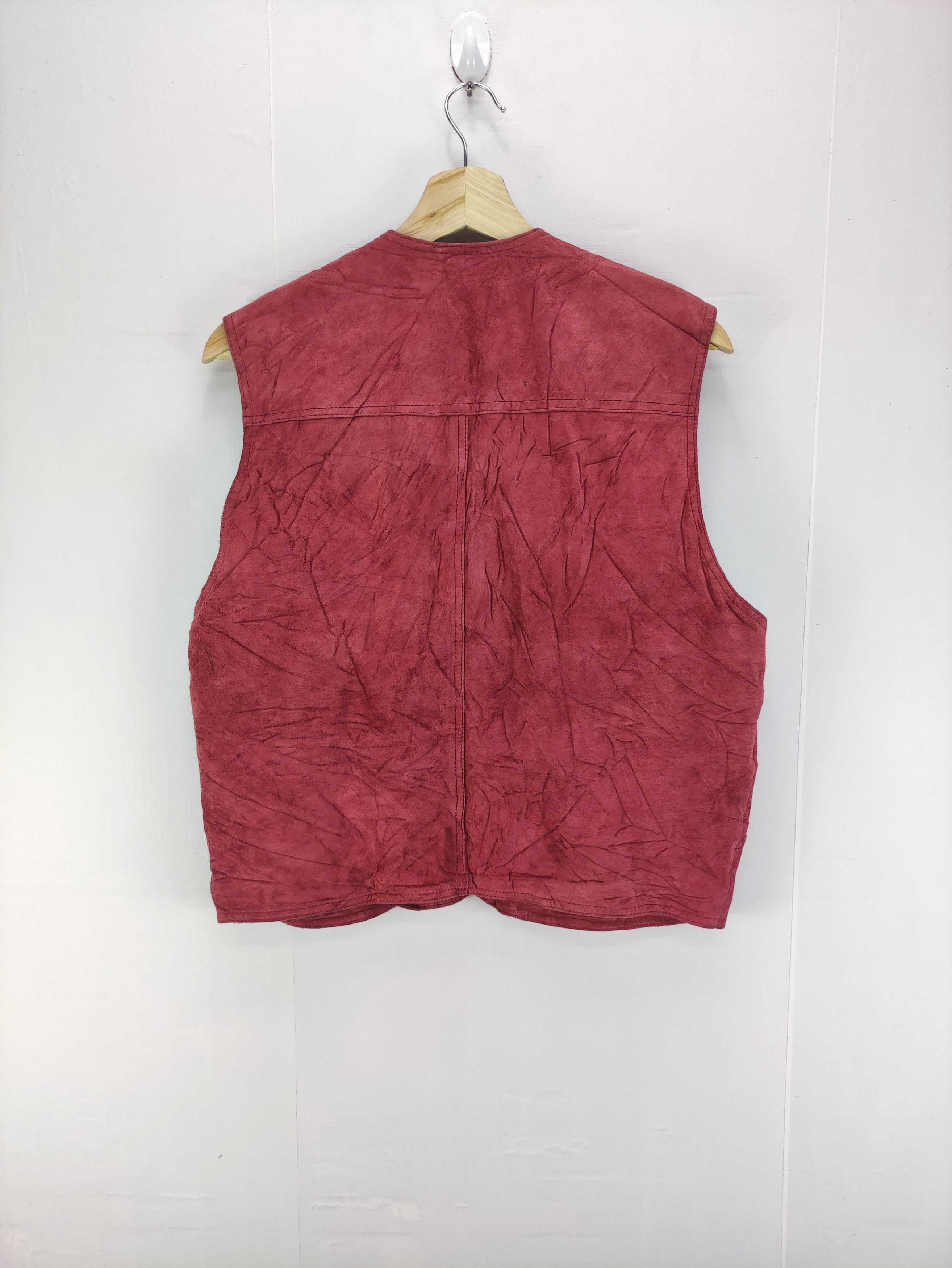 Leather Vintage Leather Vest tactical Pocket Size US M / EU 48-50 / 2 - 7 Thumbnail
