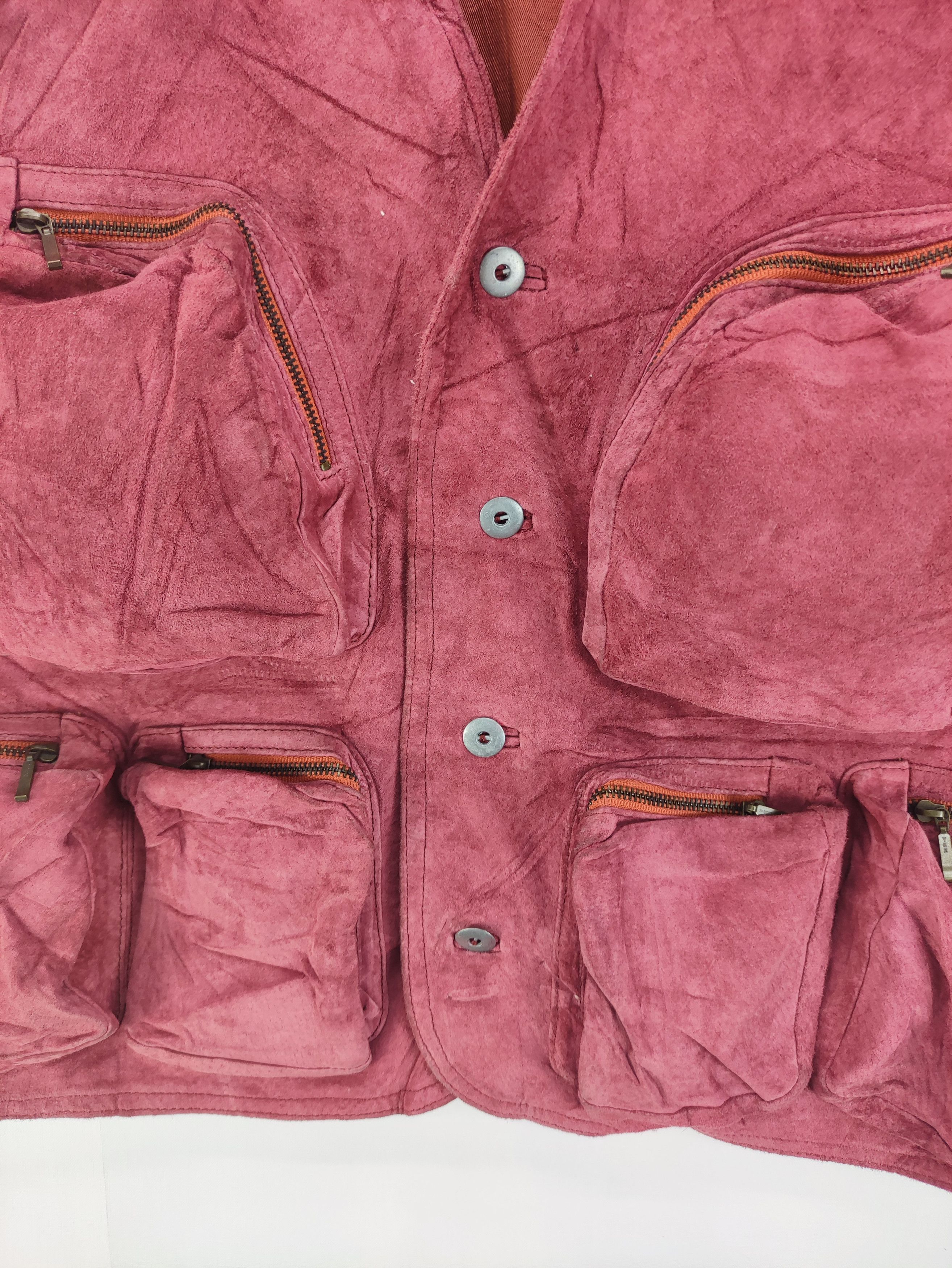 Leather Vintage Leather Vest tactical Pocket Size US M / EU 48-50 / 2 - 3 Thumbnail