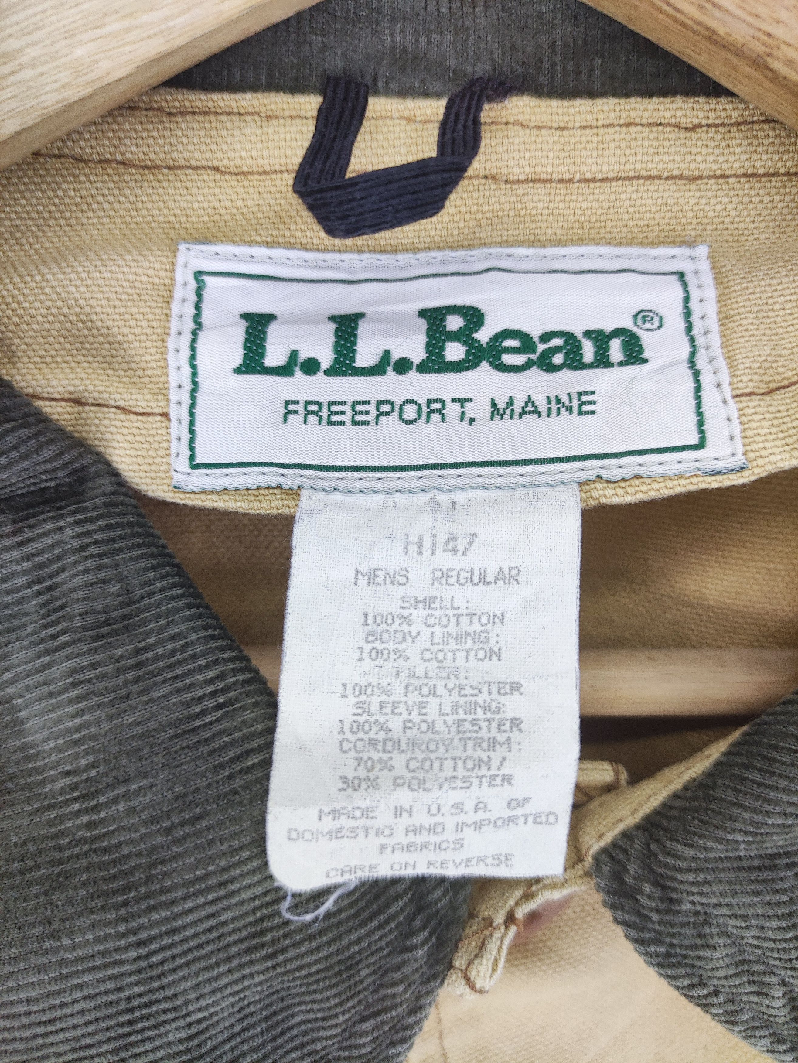 L.L. Bean Vintage L.L. Bean Duck Canves Hunting Jacket Button Up Size US XL / EU 56 / 4 - 6 Thumbnail