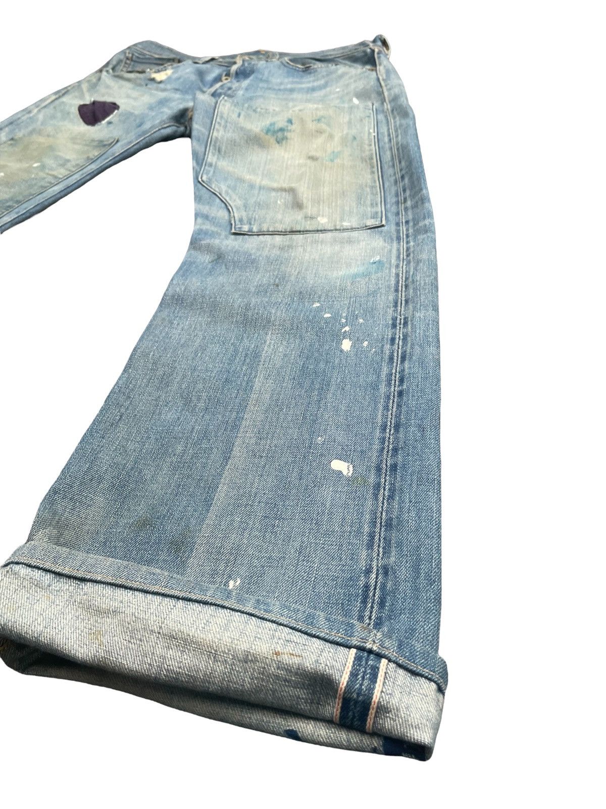 Levi's Vintage 2008 Levis 501XX E Distresed & Rework Size US 33 - 4 Thumbnail
